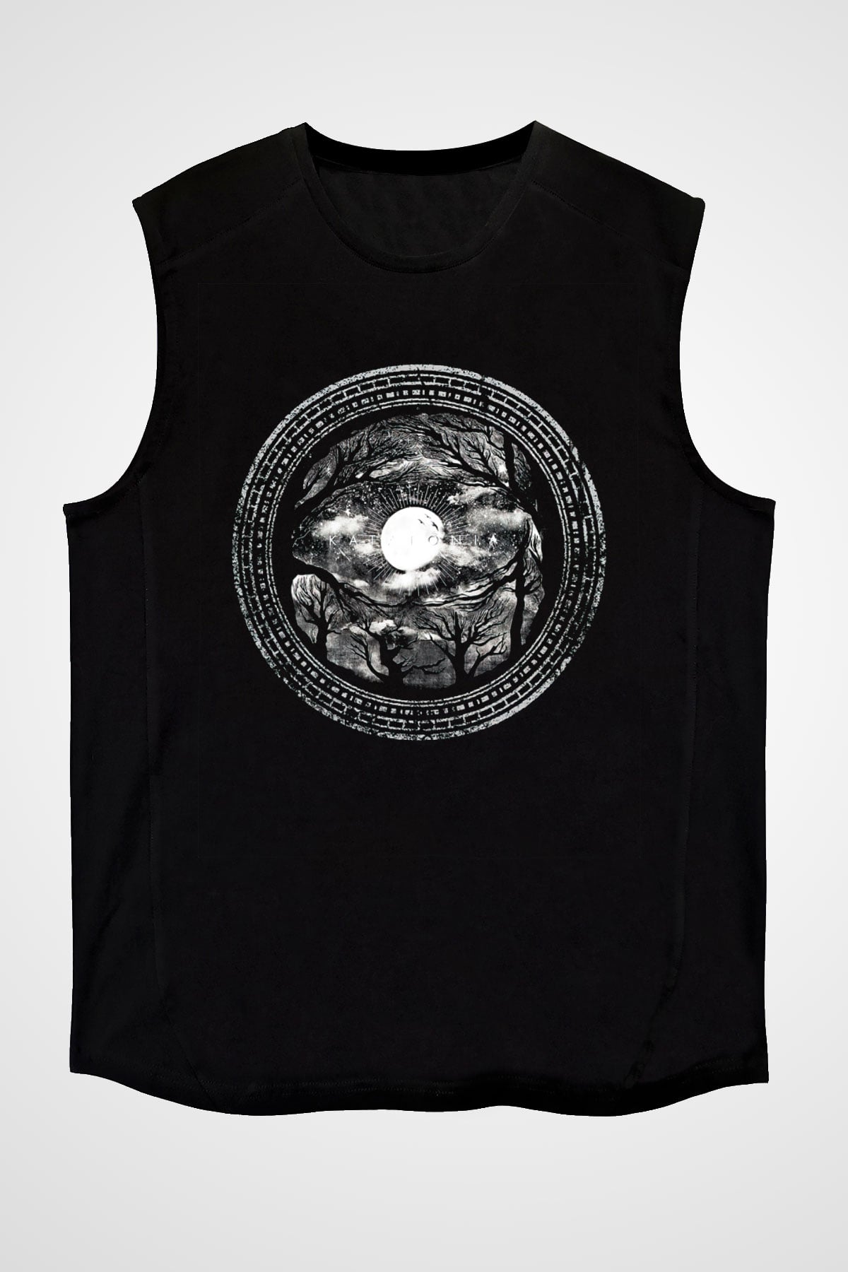 Katatonia Siyah Unisex Kolsuz Tişört