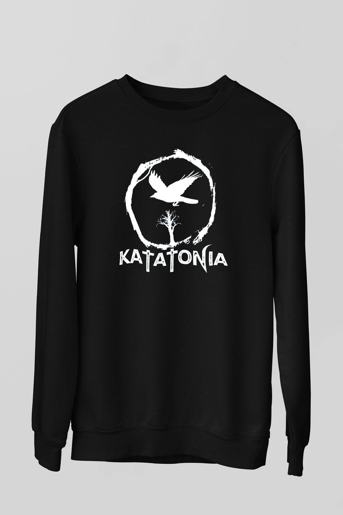 Katatonia Siyah Unisex Sweatshirt