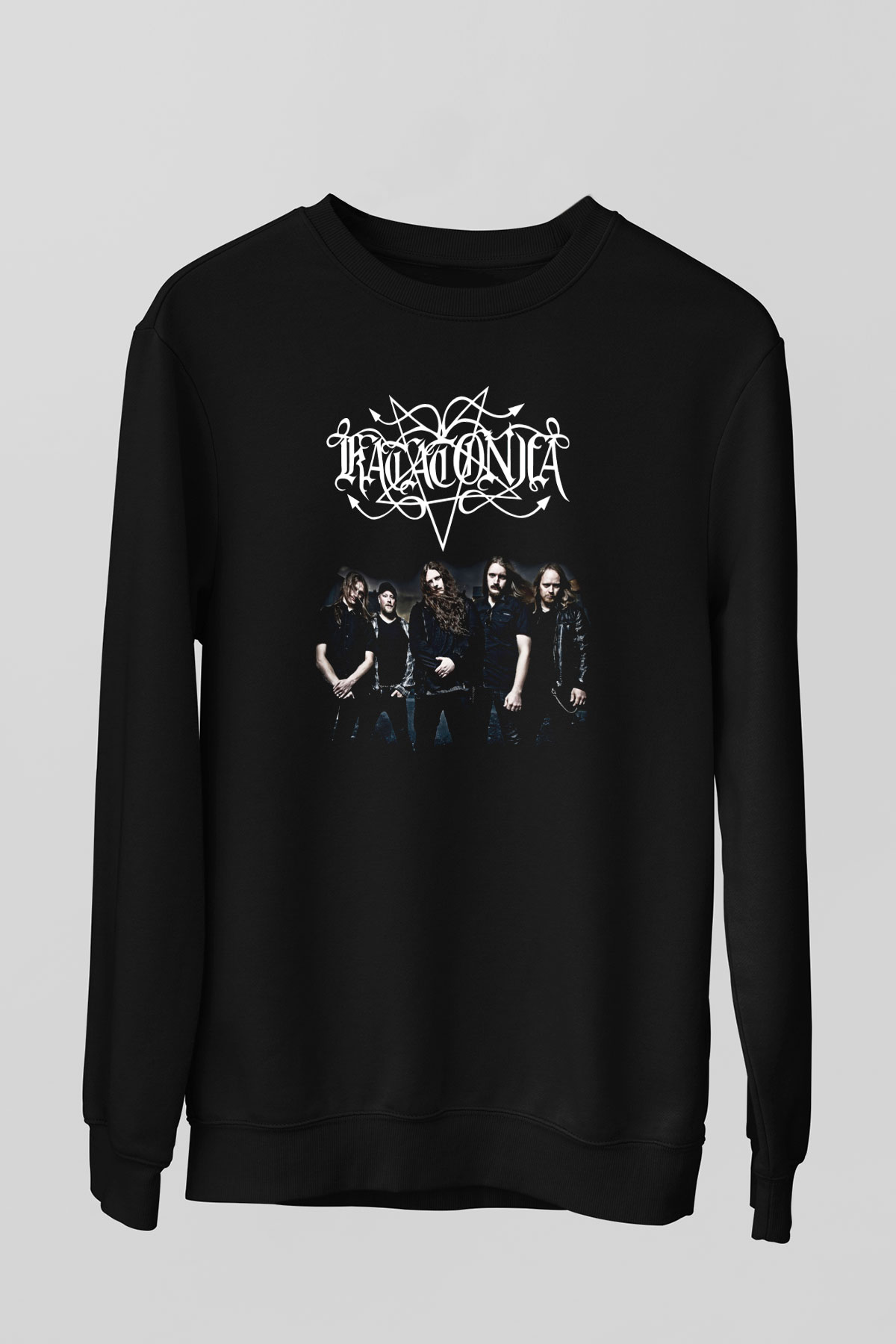 Katatonia Siyah Unisex Sweatshirt