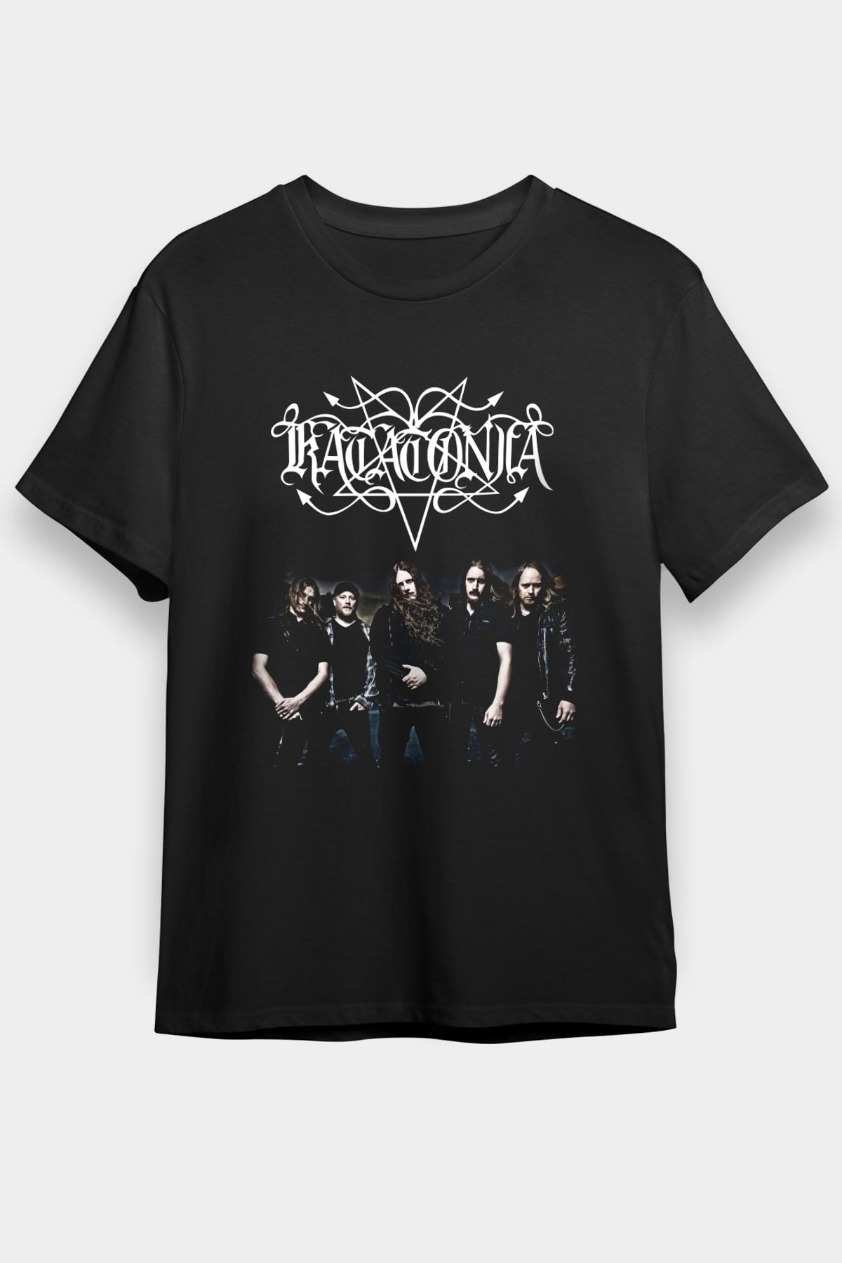 Katatonia Siyah Unisex Tişört T-Shirt - TişörtFabrikası
