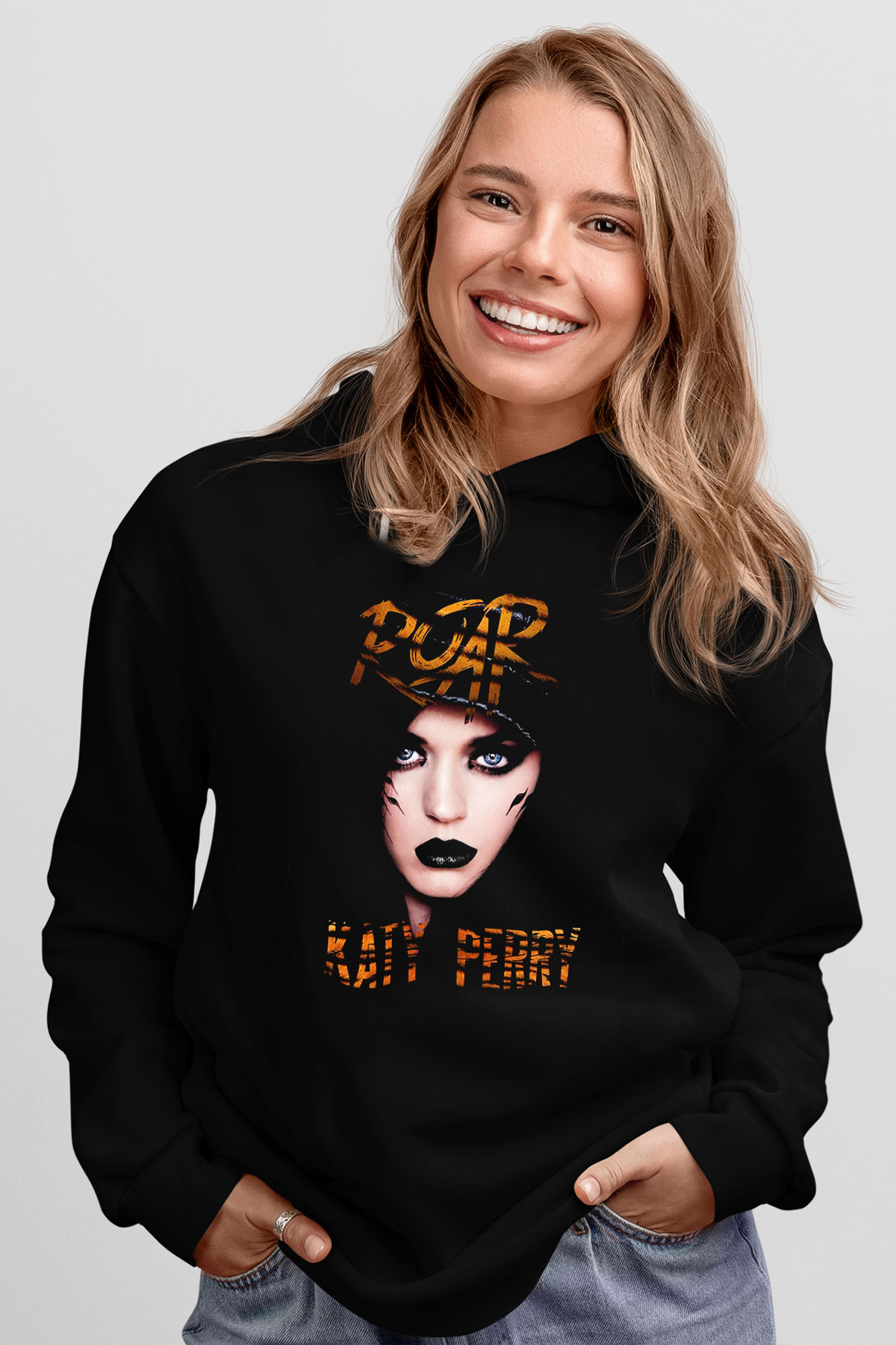 Katy Perry Siyah Unisex Hoodie
