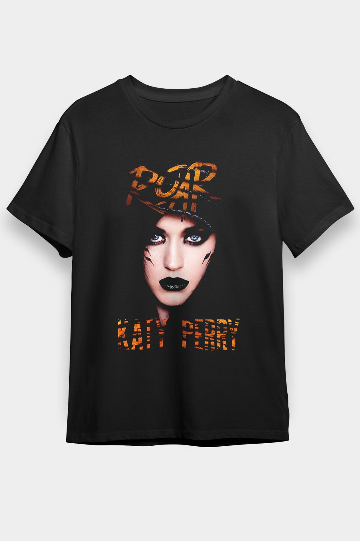 Katy Perry Siyah Unisex Tişört T-Shirt - TişörtFabrikası