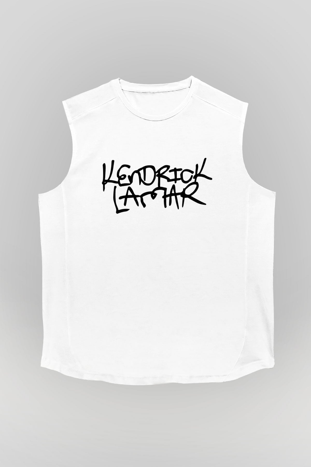 Kendrick Lamar Beyaz Unisex Kolsuz Tişört