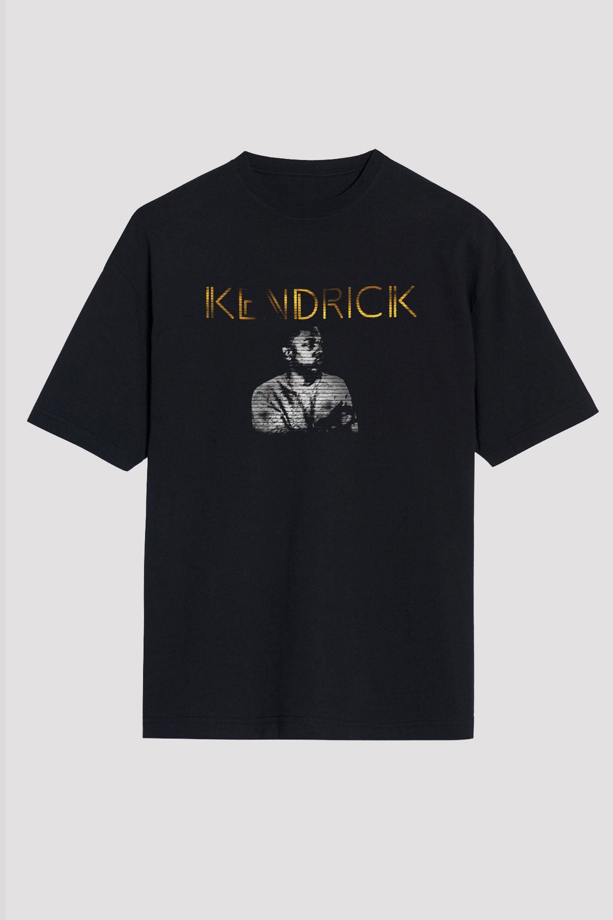 Kendrick Lamar Siyah Unisex Oversize Tişört T-Shirt