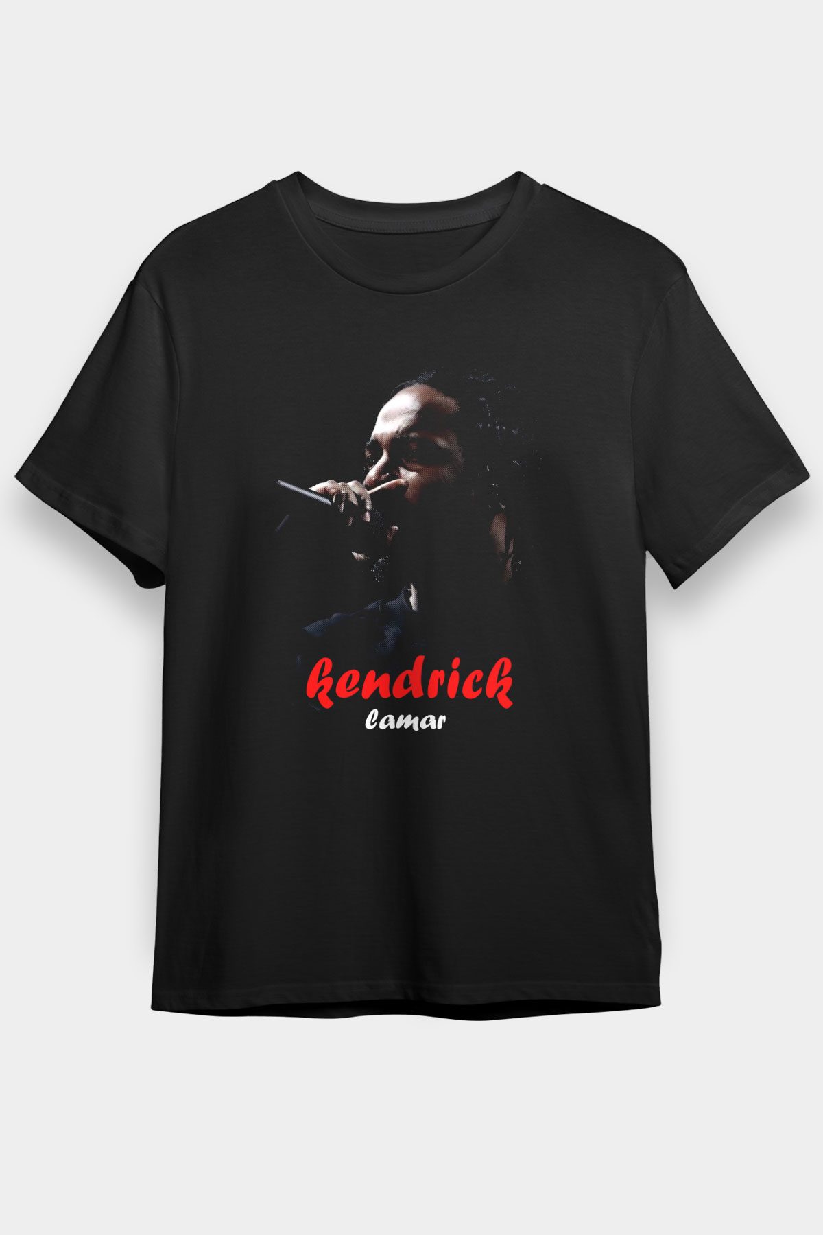 Kendrick Lamar Siyah Unisex Tişört T-Shirt - TişörtFabrikası