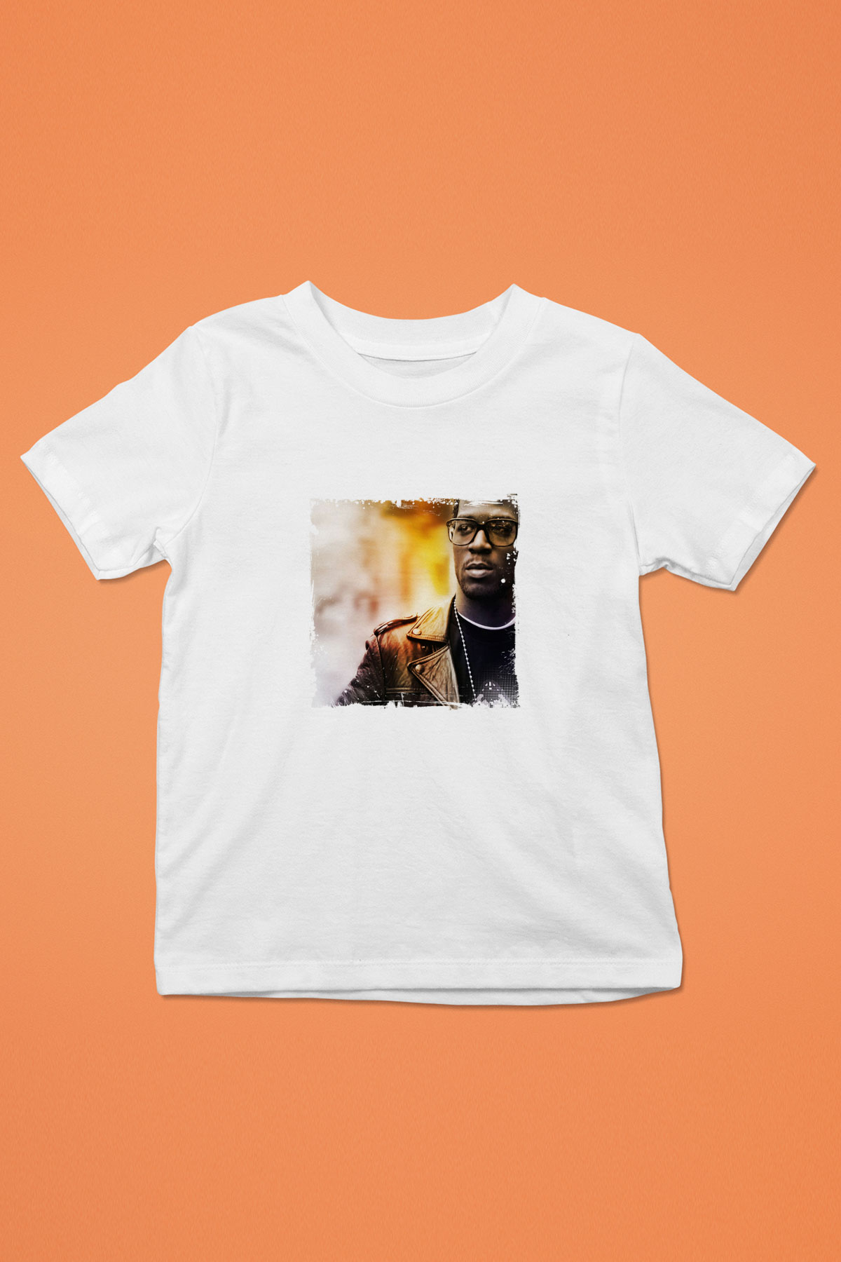 Kid Cudi Baskılı Unisex Beyaz Çocuk Tişört