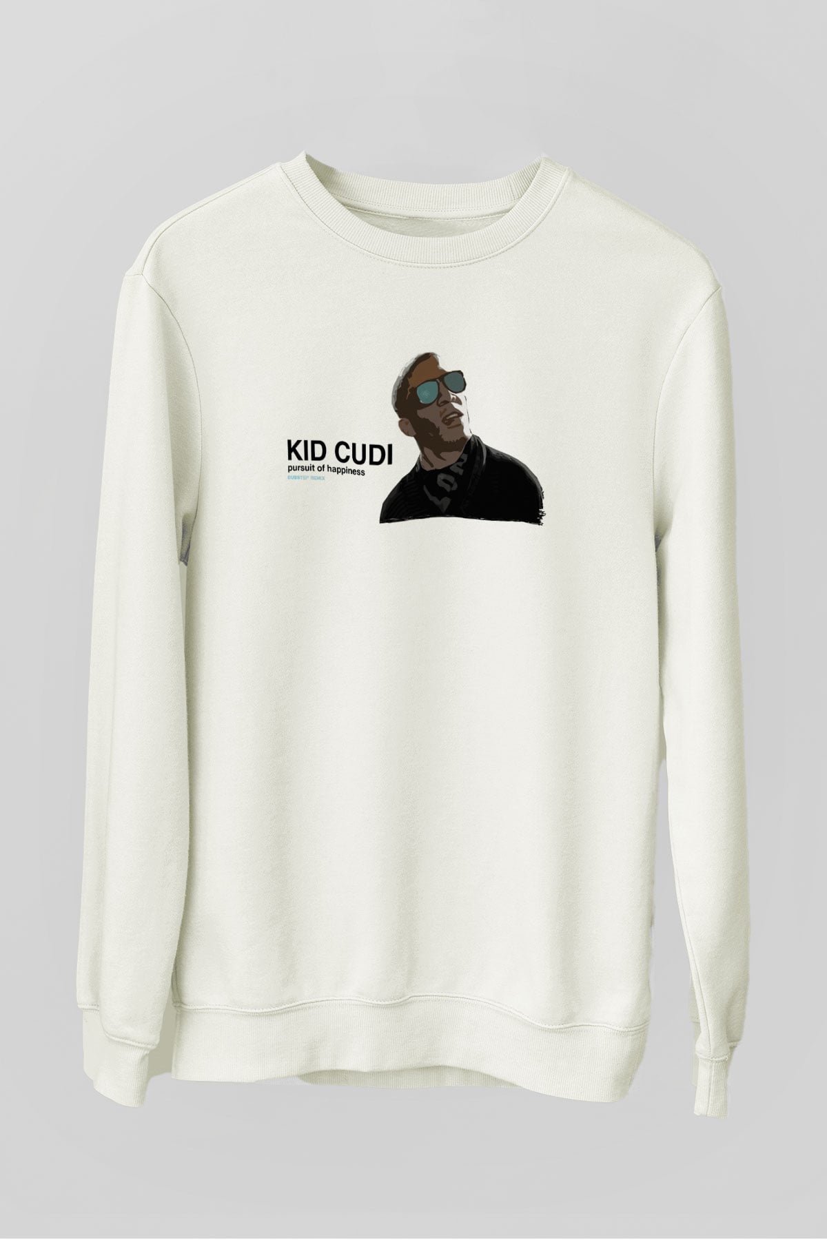Kid Cudi Beyaz Unisex Sweatshirt