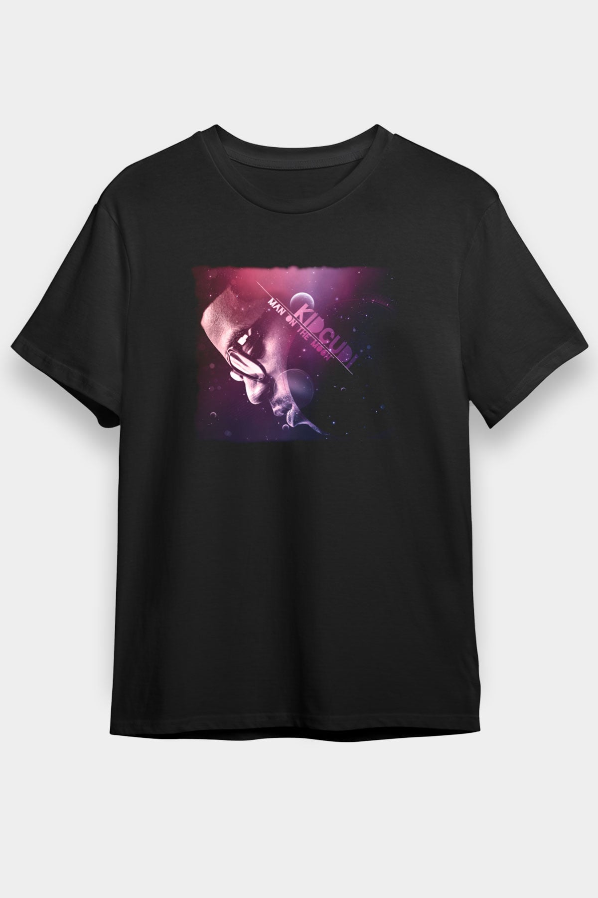 Kid Cudi Siyah Unisex Tişört T-Shirt - TişörtFabrikası