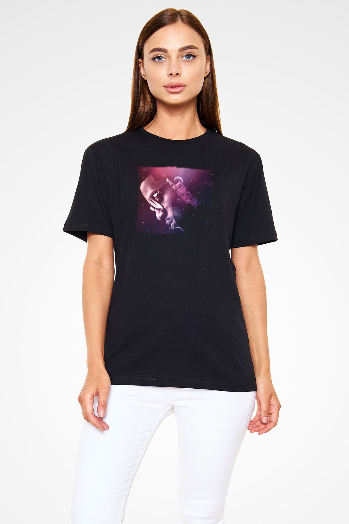 Kid Cudi Siyah Unisex Tişört T-Shirt - TişörtFabrikası