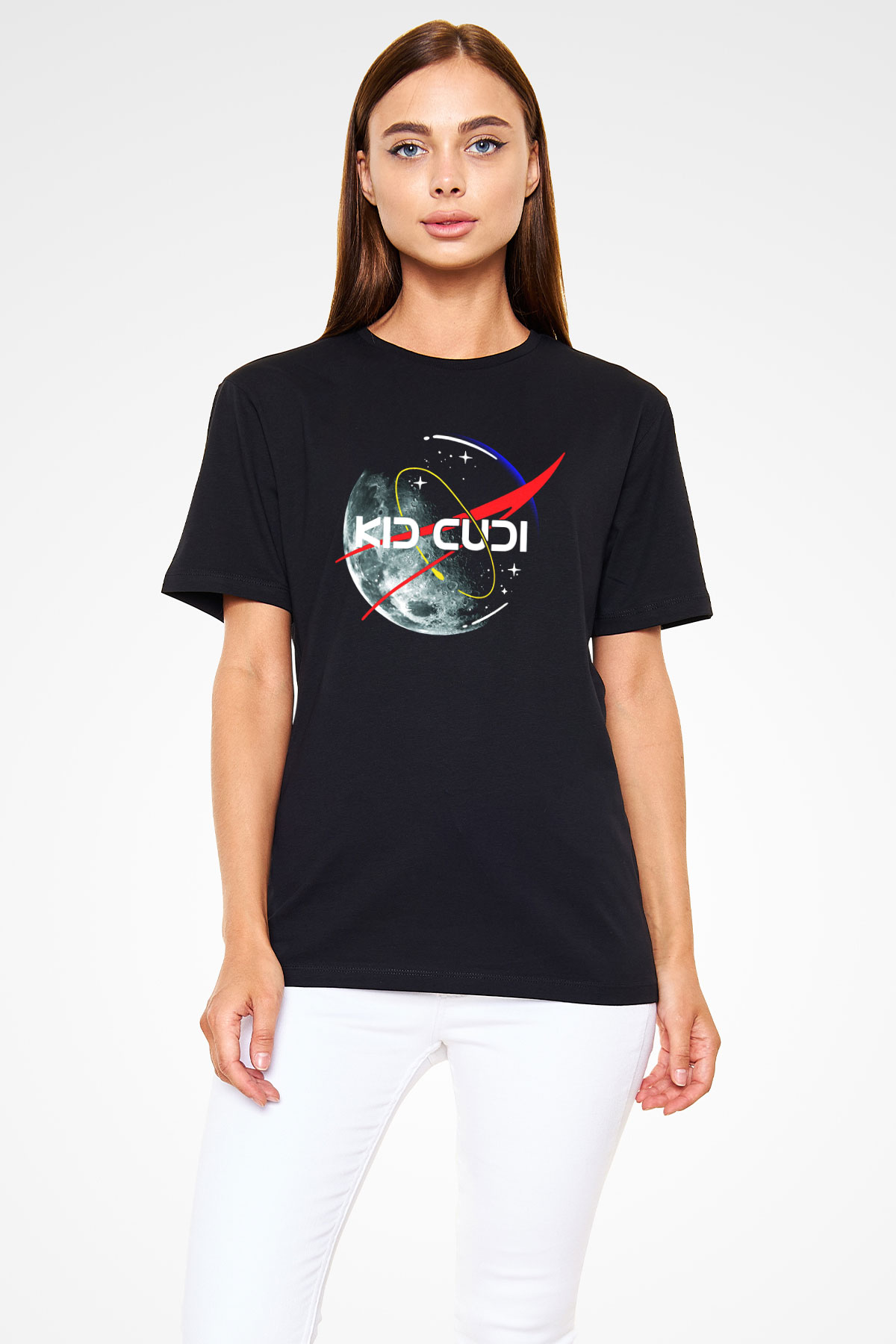Kid Cudi Siyah Unisex Tişört T-Shirt - TişörtFabrikası