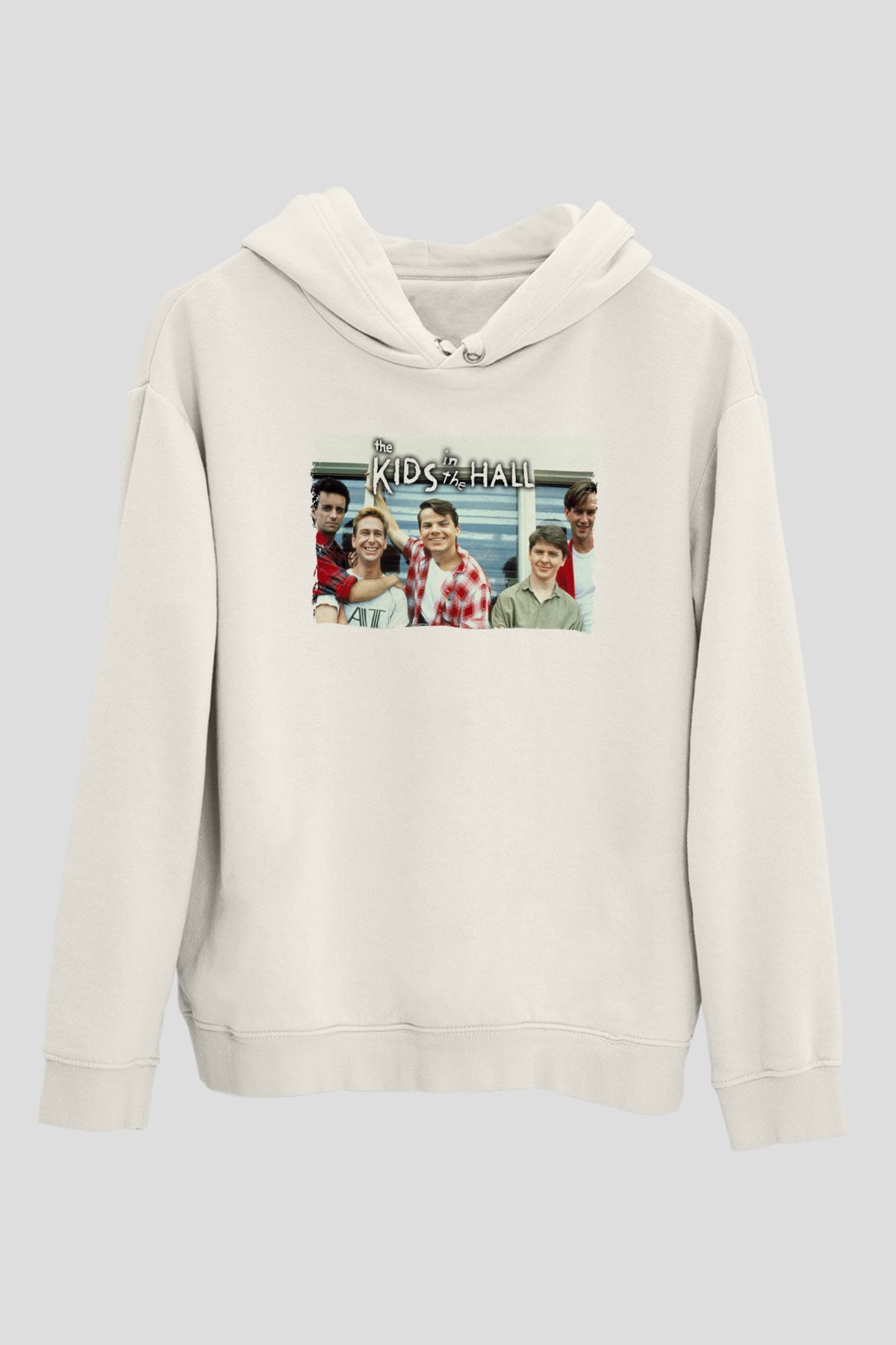 Kids in the Hall Beyaz Unisex Hoodie