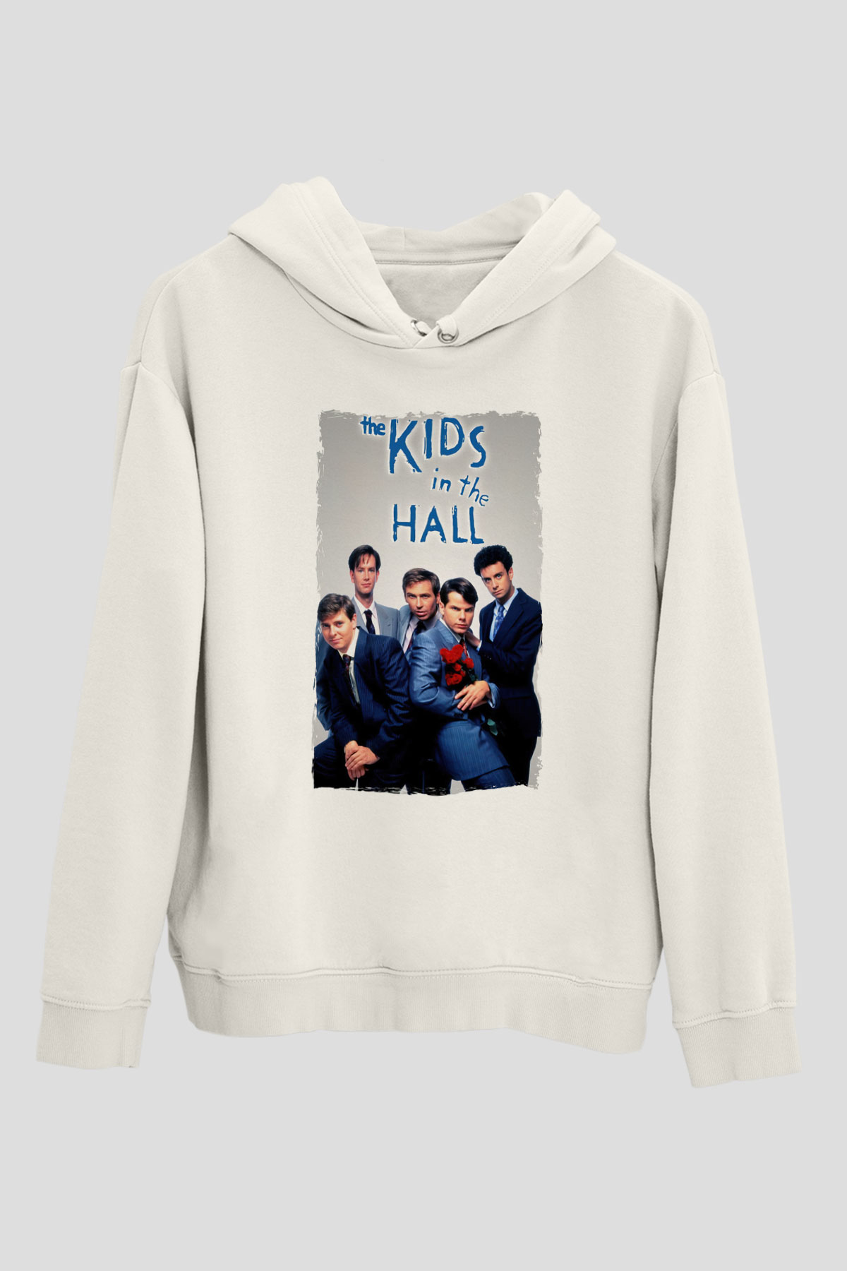 Kids in the Hall Beyaz Unisex Hoodie