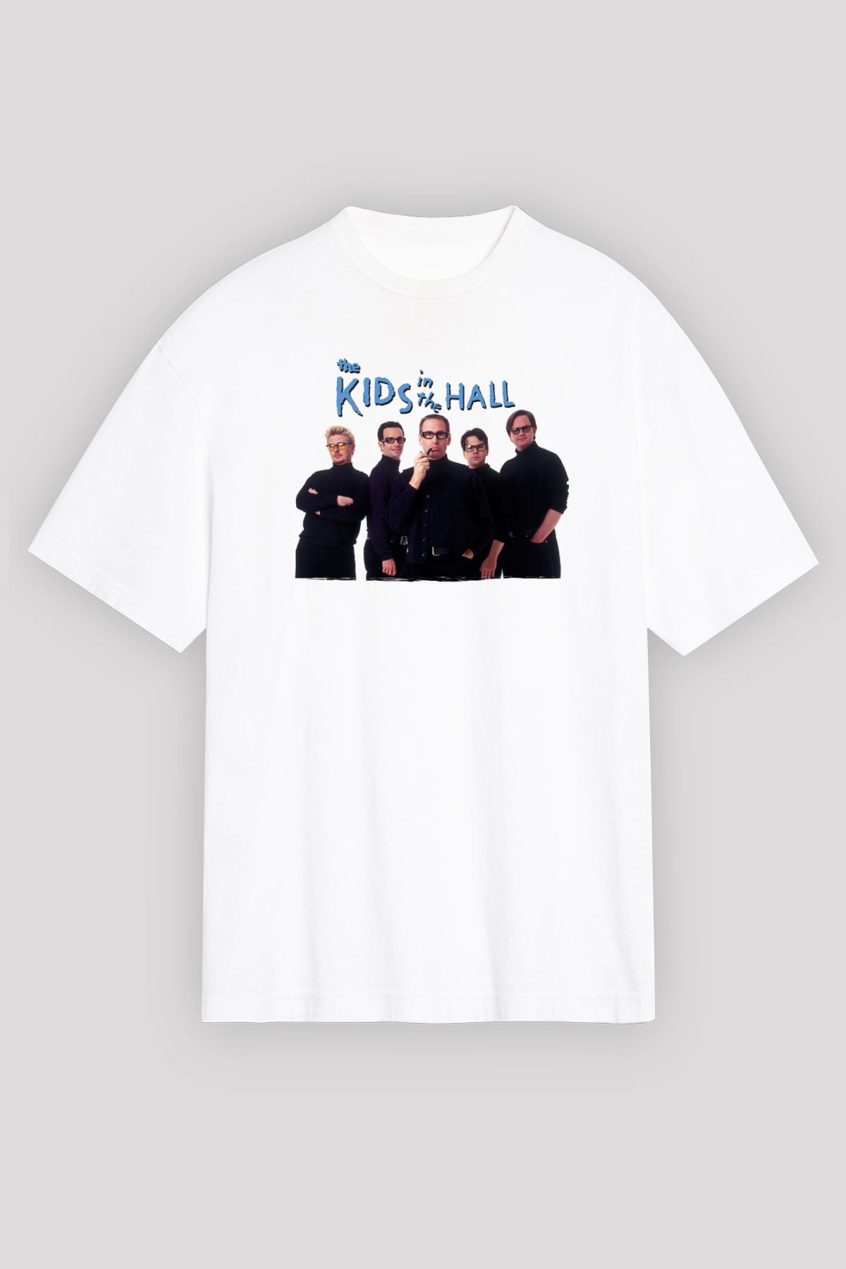Kids in the Hall Beyaz Oversize Tişört Oversize T-shirt