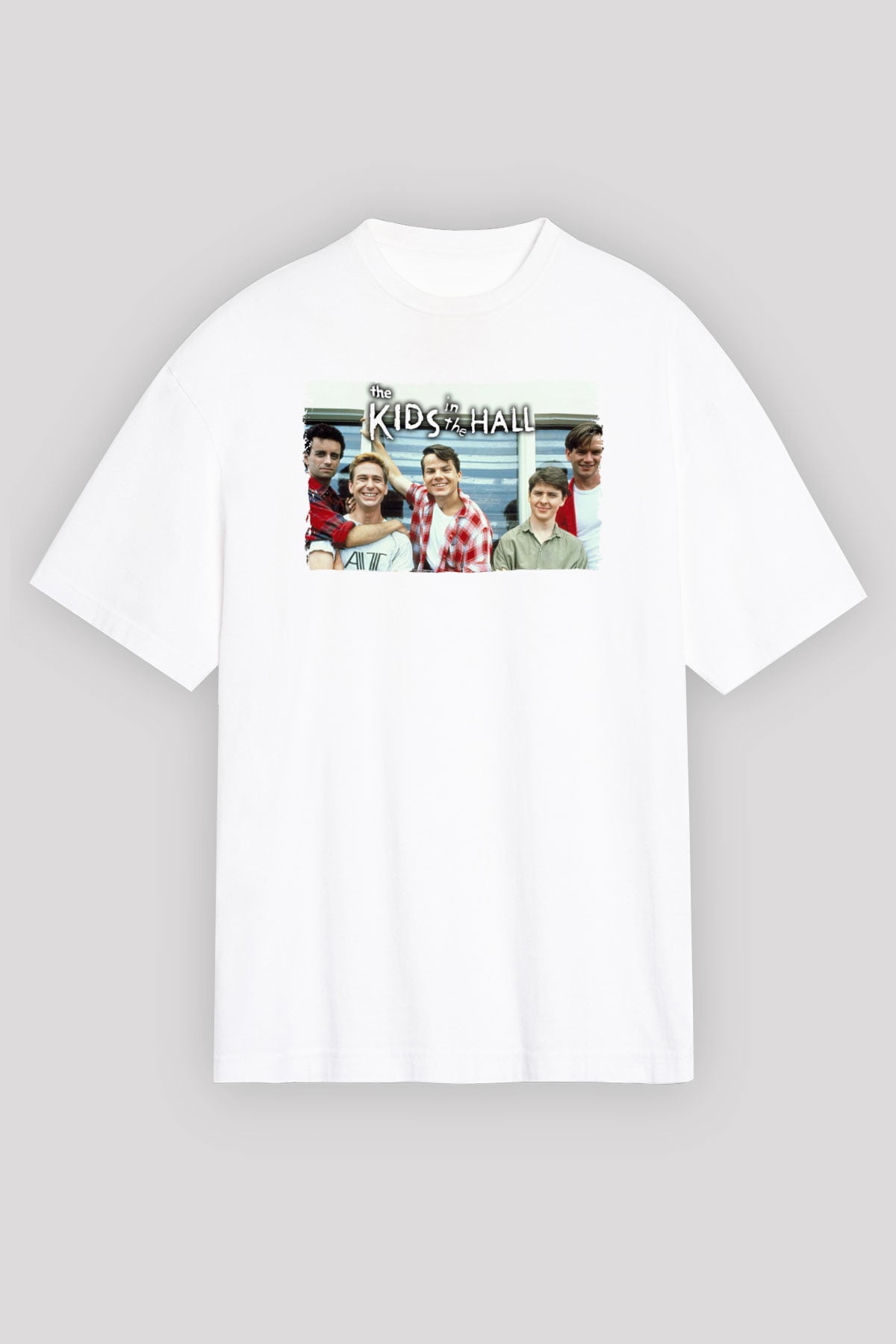 Kids in the Hall Beyaz Oversize Tişört Oversize T-shirt
