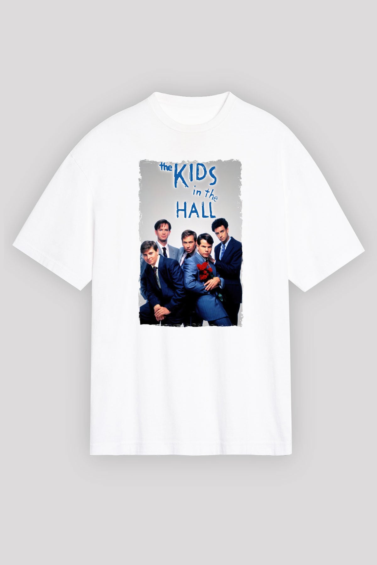 Kids in the Hall Beyaz Oversize Tişört Oversize T-shirt