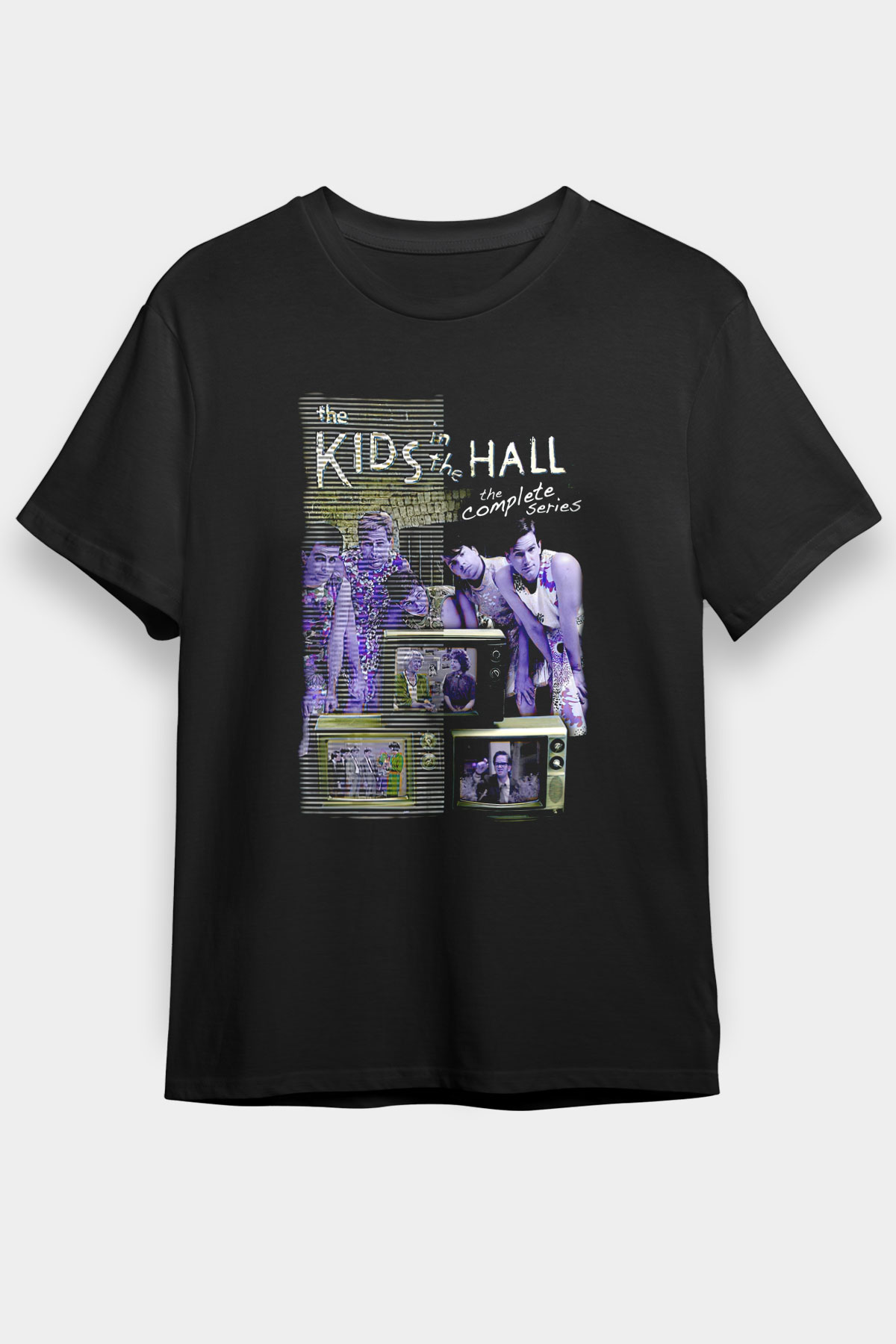 Kids in the Hall Siyah Unisex Tişört T-Shirt