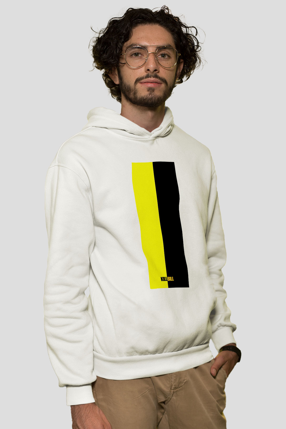 Kill Bill Beyaz Unisex Hoodie