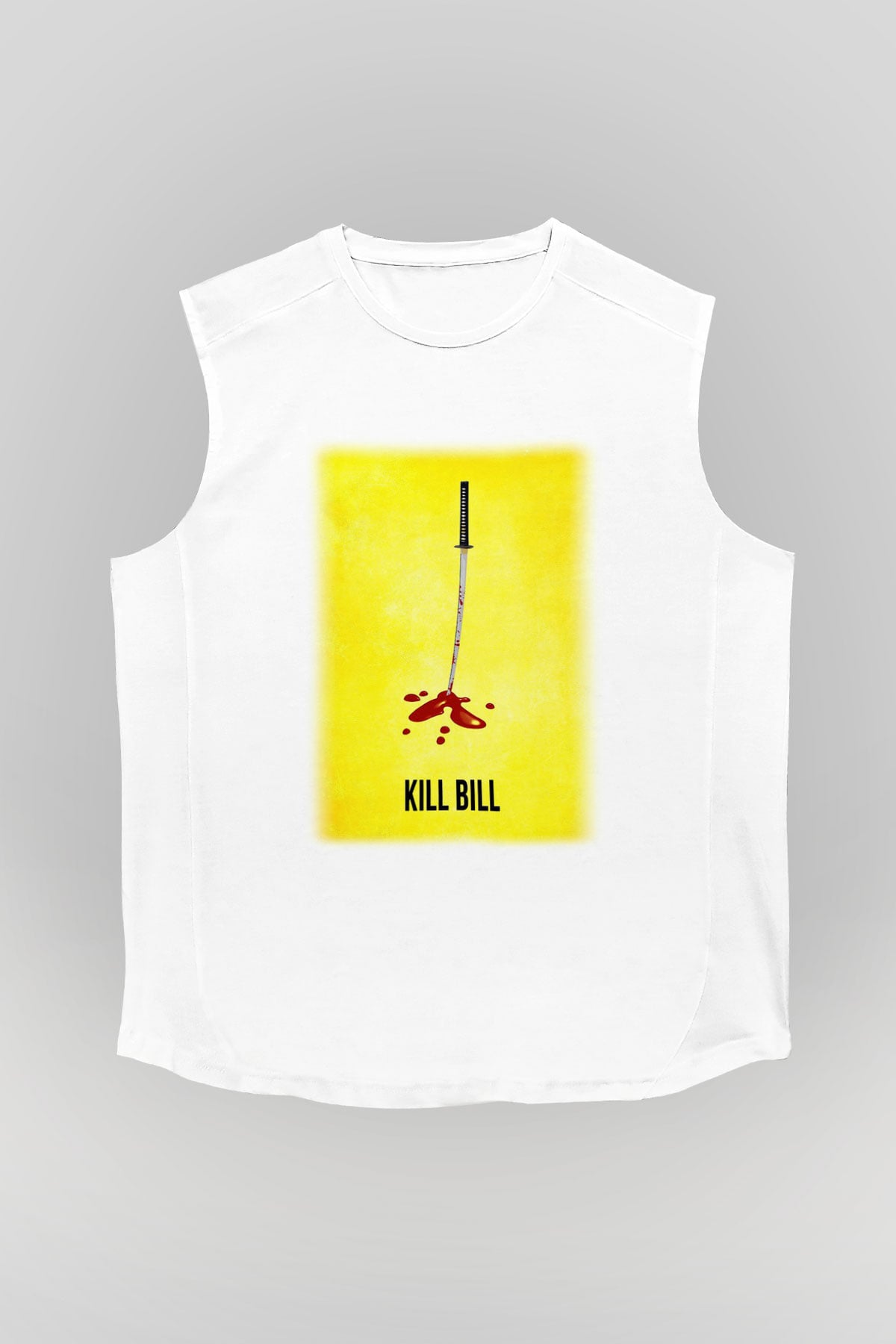 Kill Bill Beyaz Unisex Kolsuz Tişört