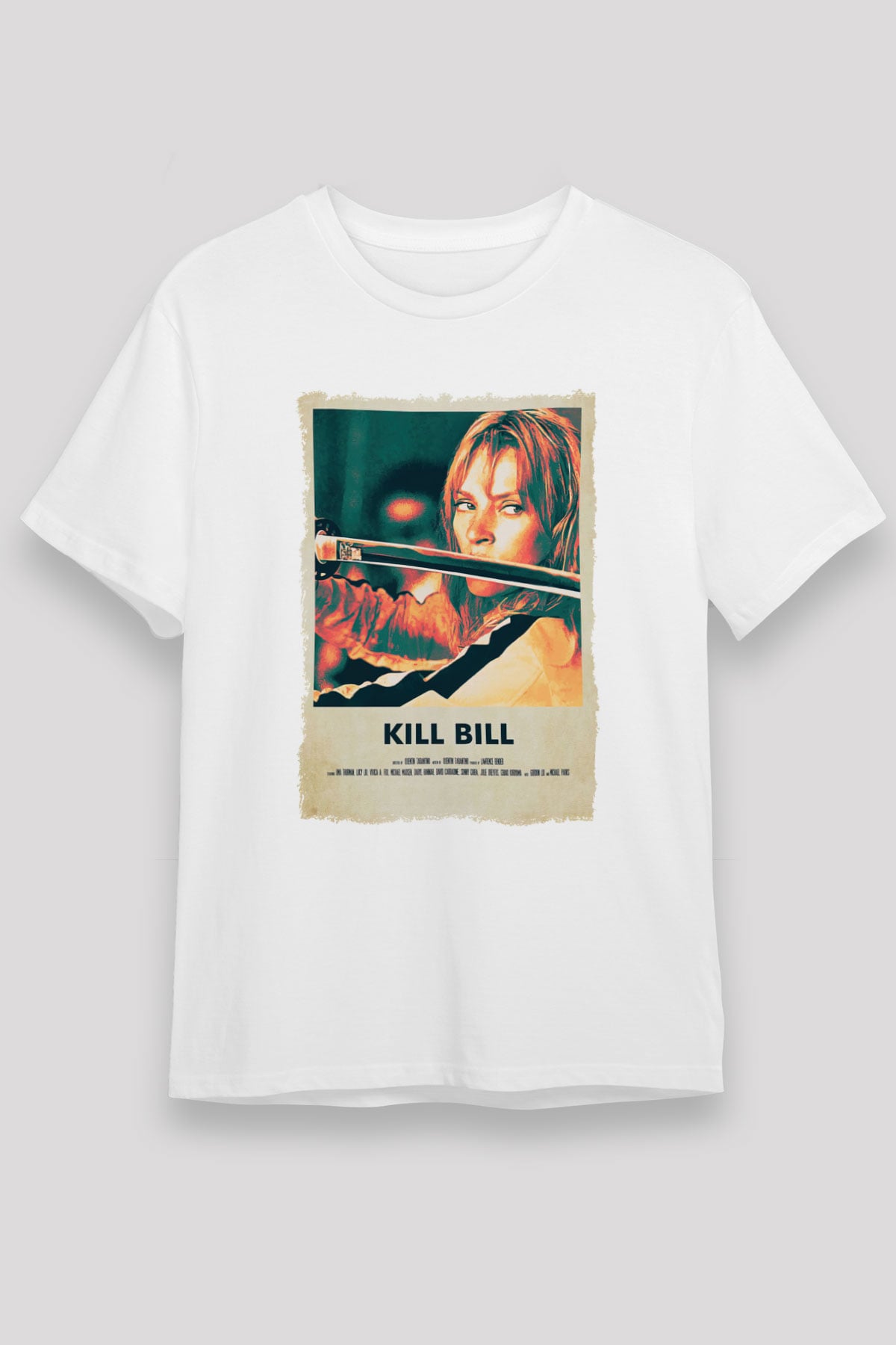 Kill Bill Beyaz Unisex Tişört T-Shirt