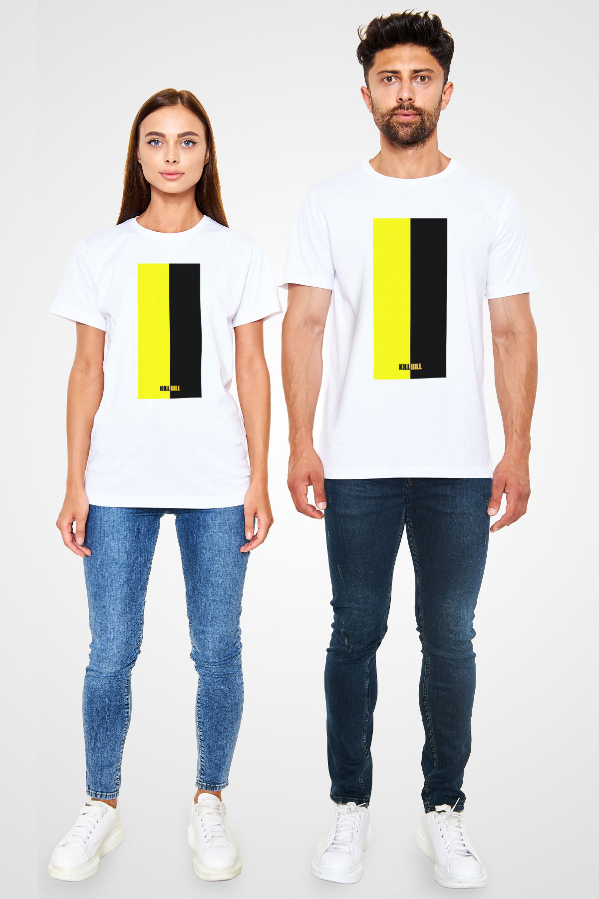 Kill Bill Beyaz Unisex Tişört T-Shirt