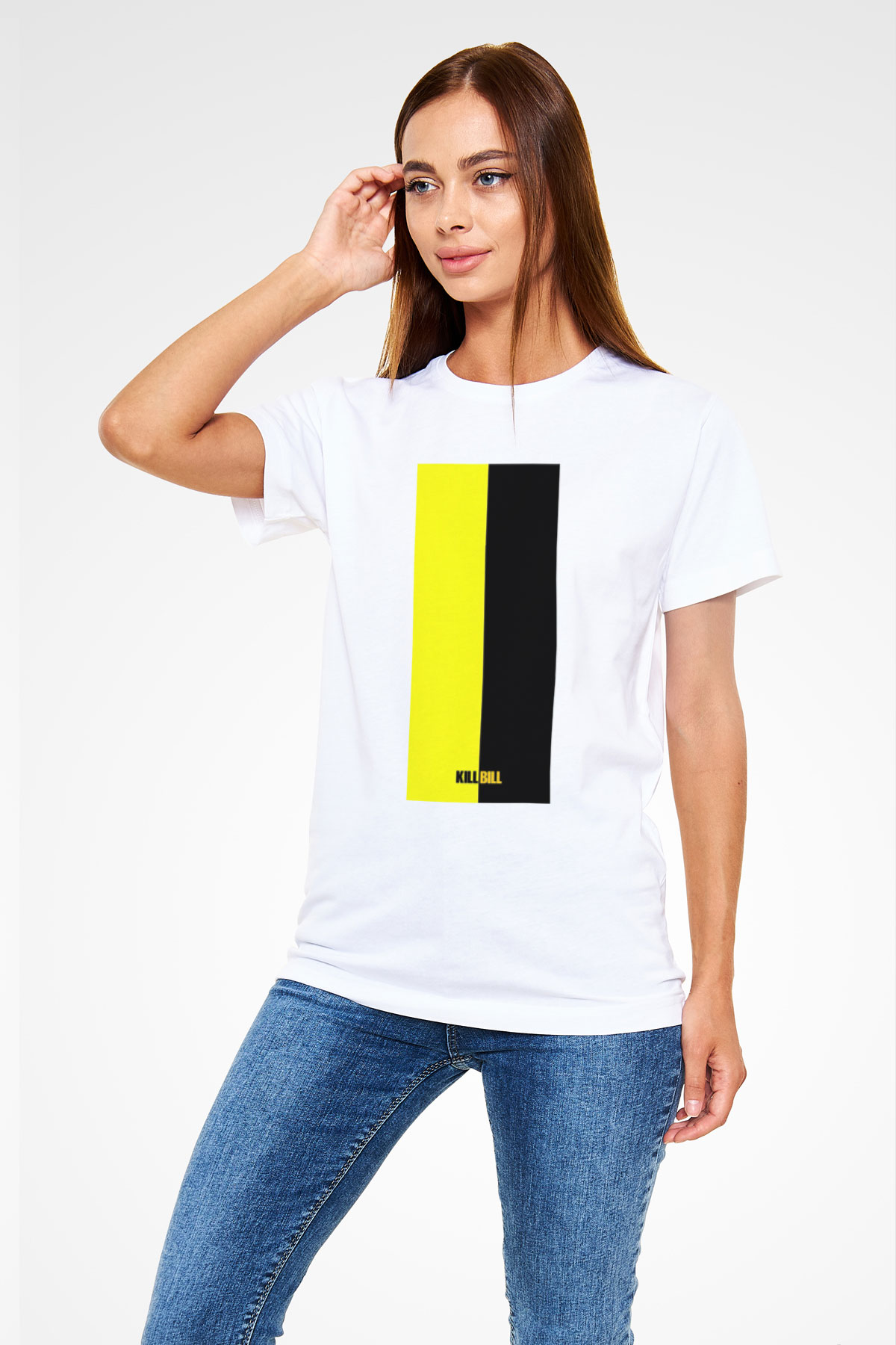 Kill Bill Beyaz Unisex Tişört T-Shirt