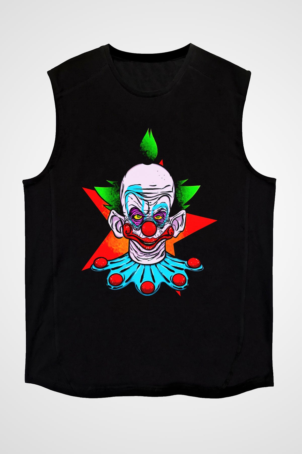 Killer Klowns from Outer Space Siyah Unisex  Kolsuz Tişört