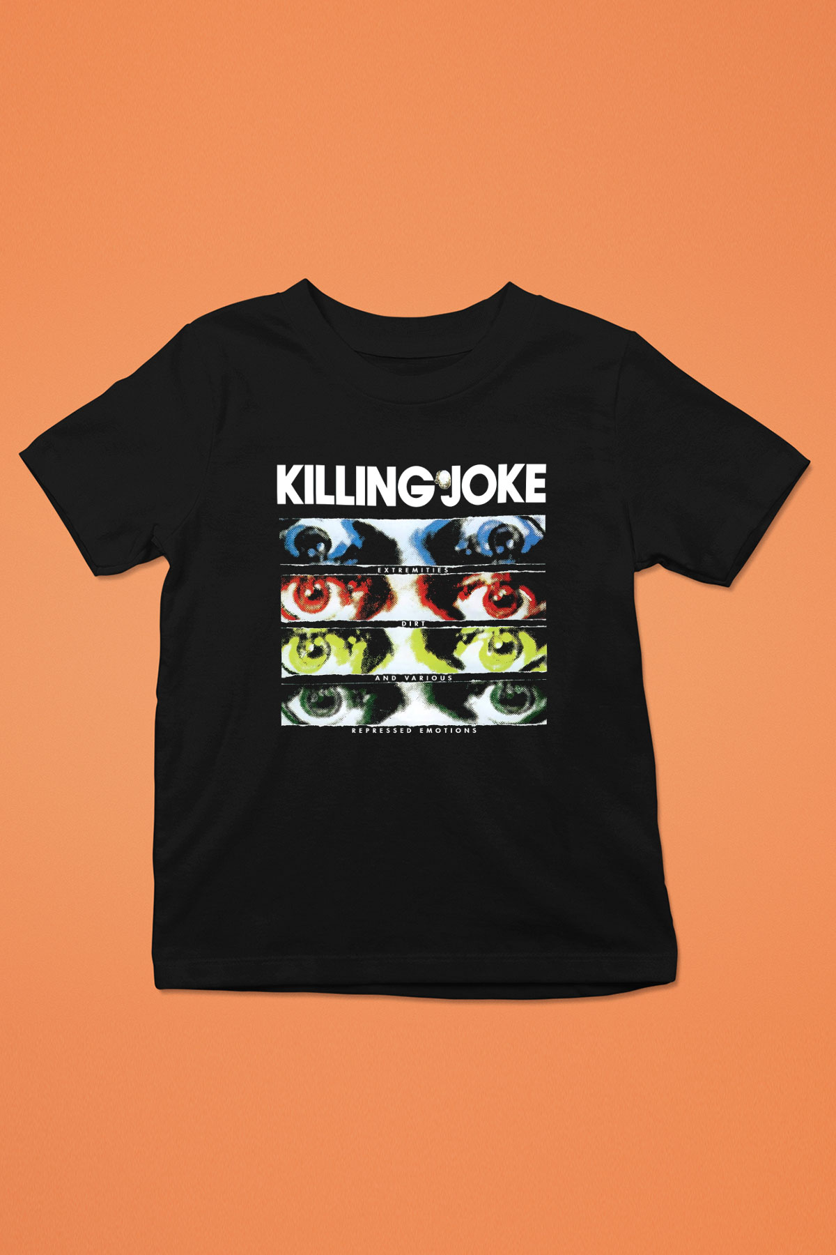 Killing Joke Baskılı Siyah Unisex Çocuk Tişört