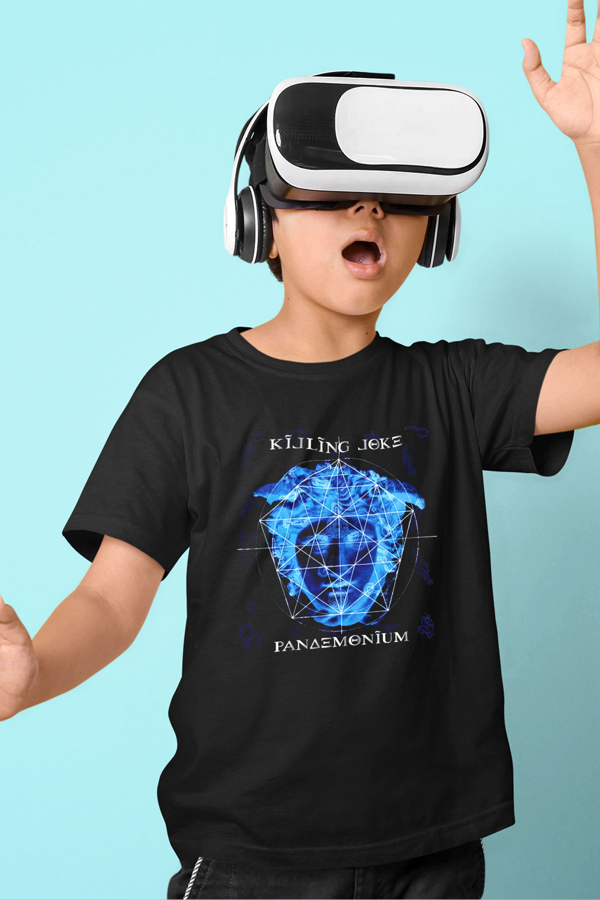 Killing Joke Baskılı Siyah Unisex Çocuk Tişört