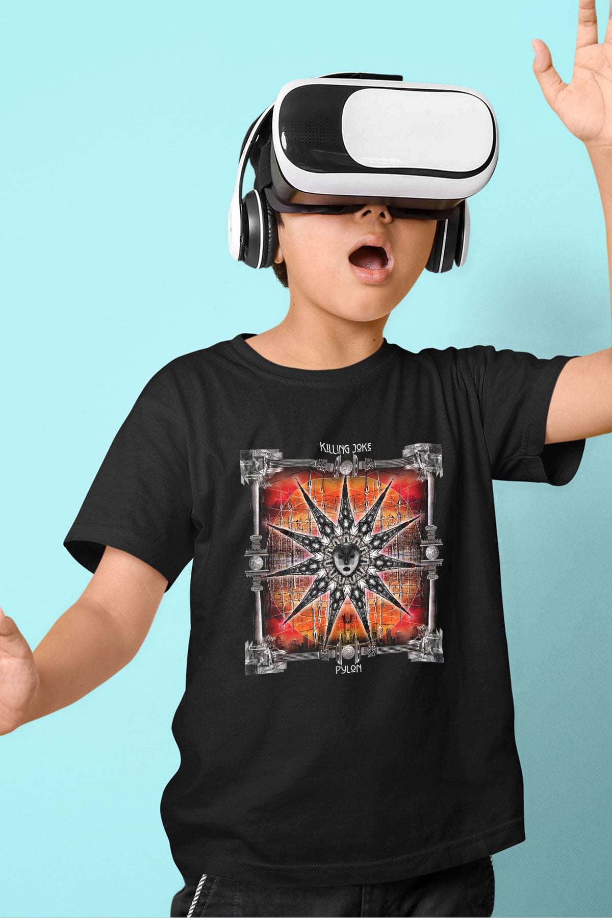 Killing Joke Baskılı Siyah Unisex Çocuk Tişört