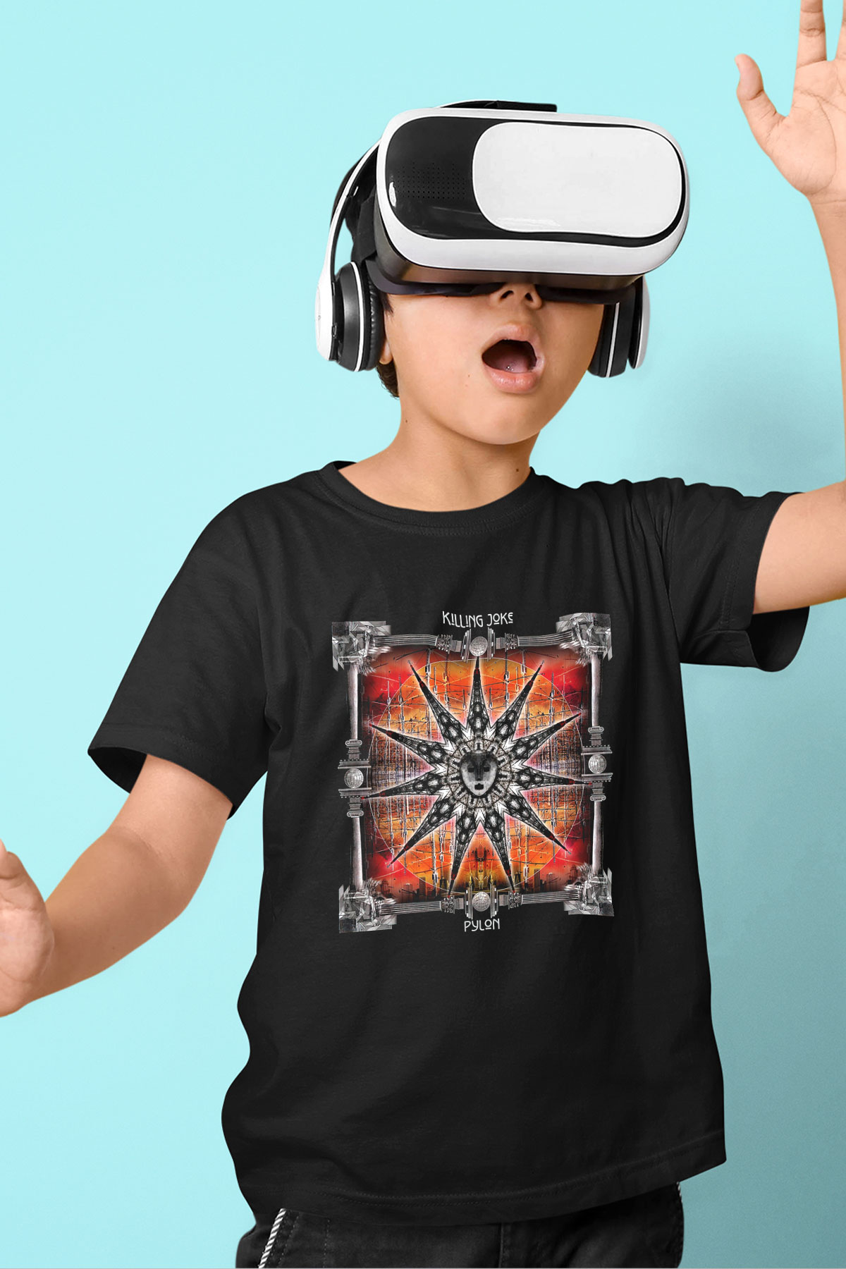 Killing Joke Baskılı Siyah Unisex Çocuk Tişört