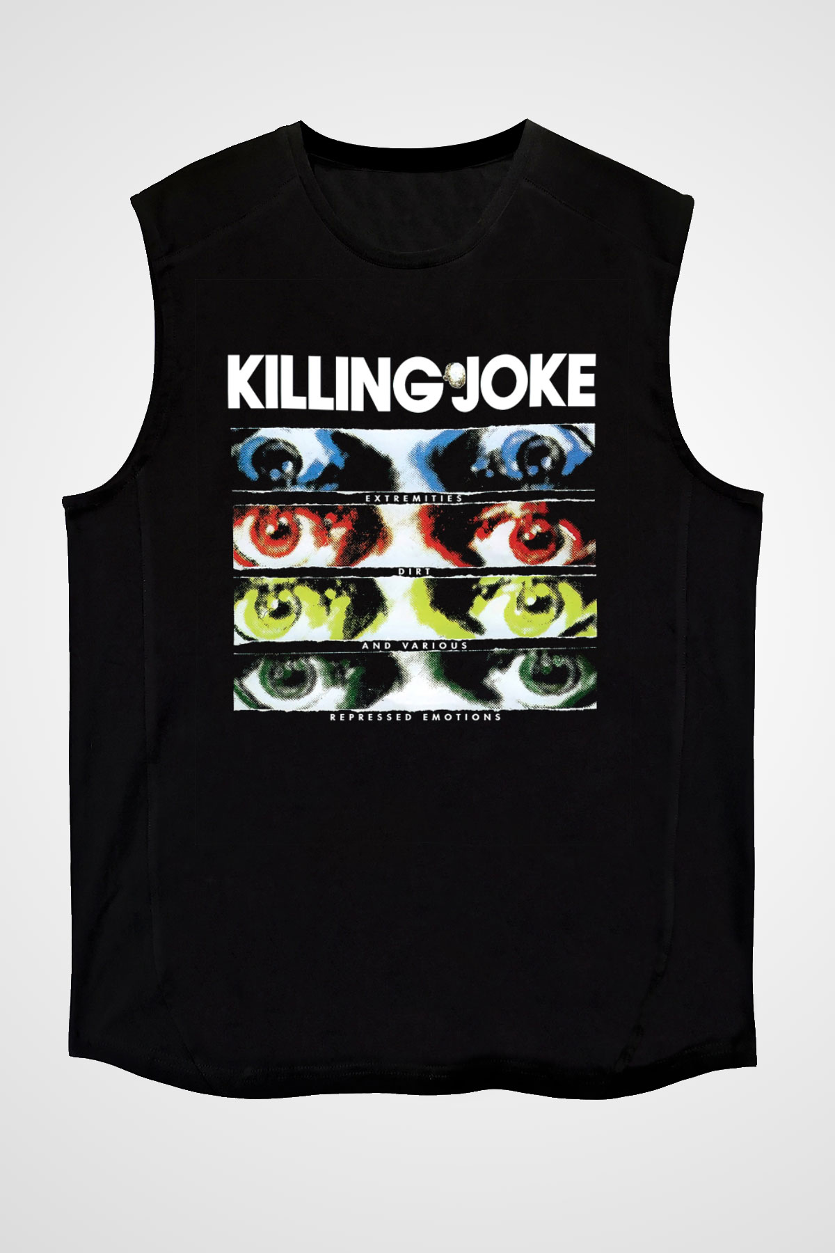 Killing Joke Siyah Unisex Kolsuz Tişört