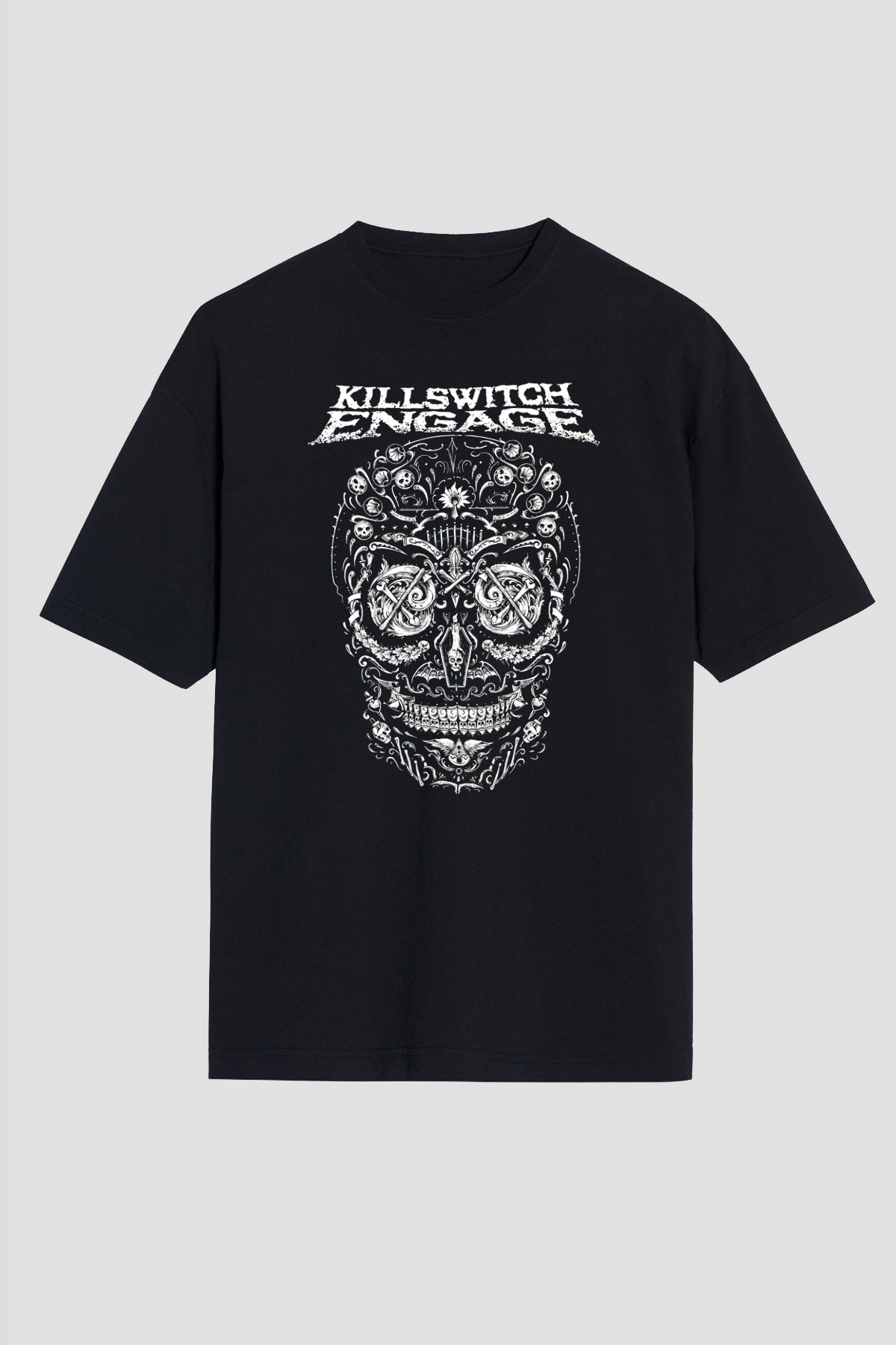 Killswitch Engage Siyah Unisex Oversize Tişört T-Shirt