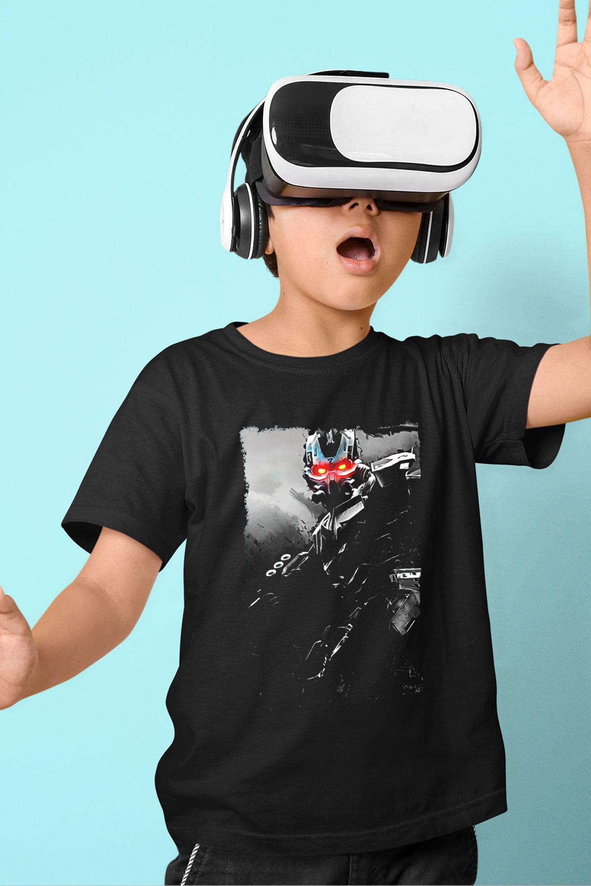 Killzone Siyah Unisex Çocuk Tişört