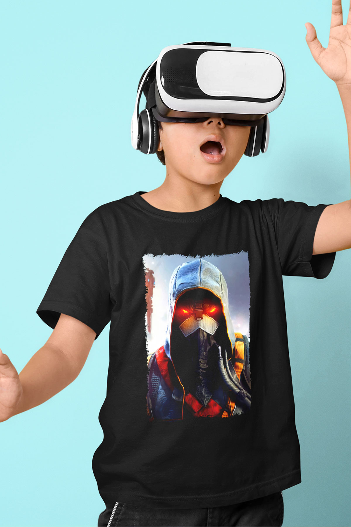 Killzone Siyah Unisex Çocuk Tişört