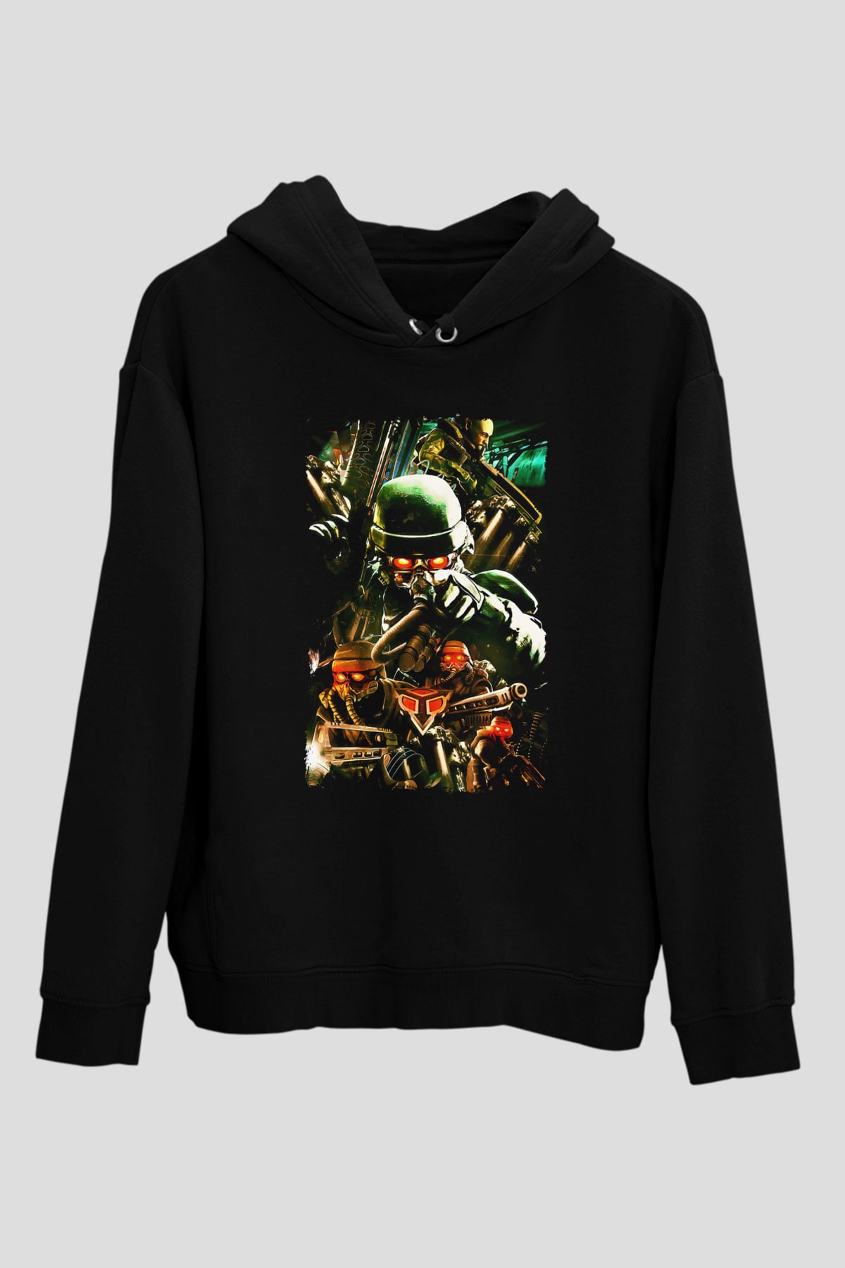 Killzone Siyah Unisex Hoodie