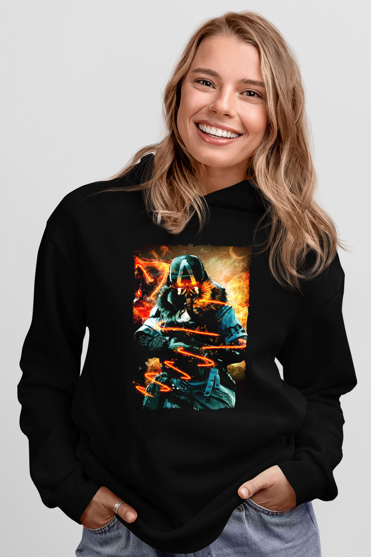 Killzone Siyah Unisex Hoodie