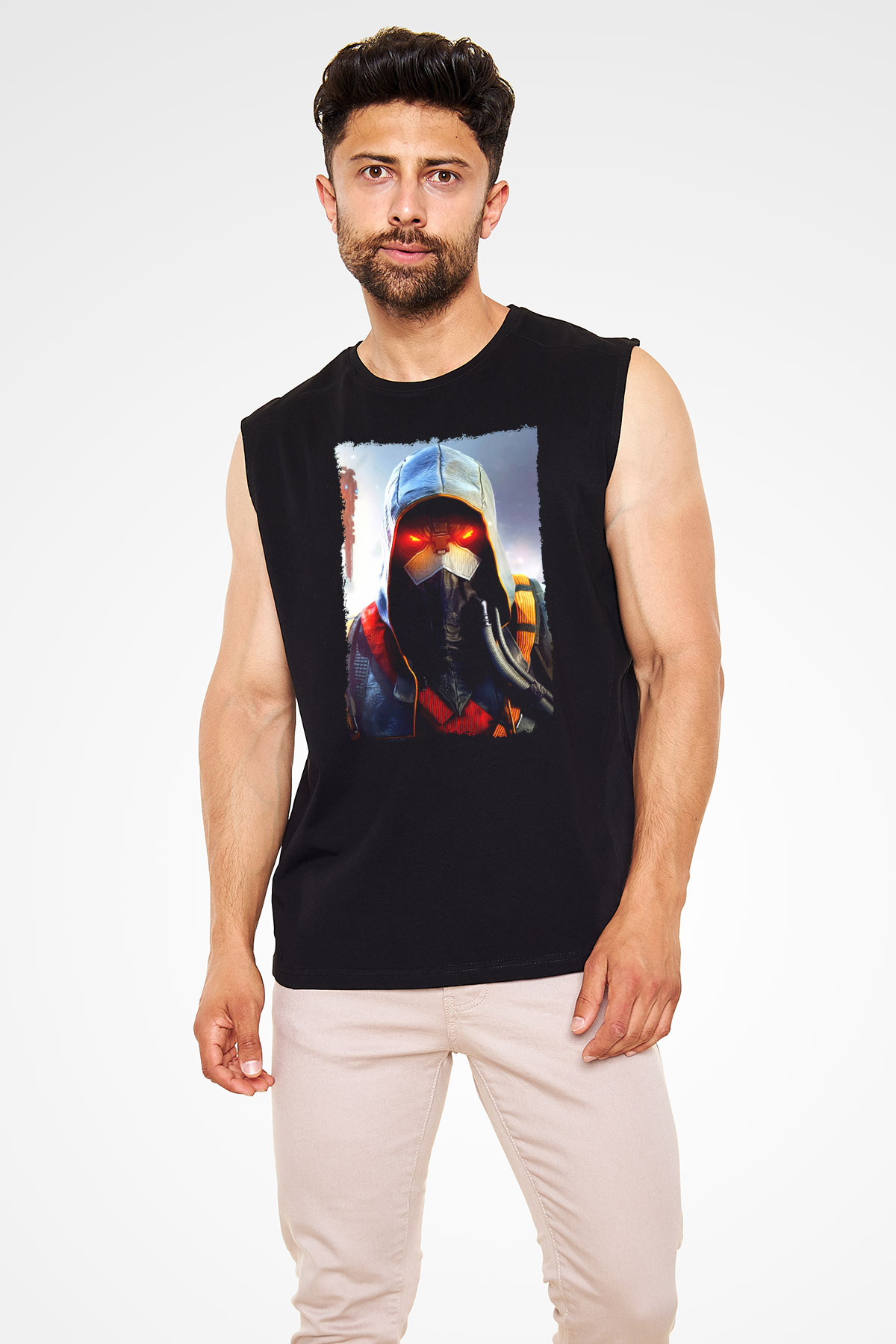 Killzone Siyah Unisex Kolsuz Tişört