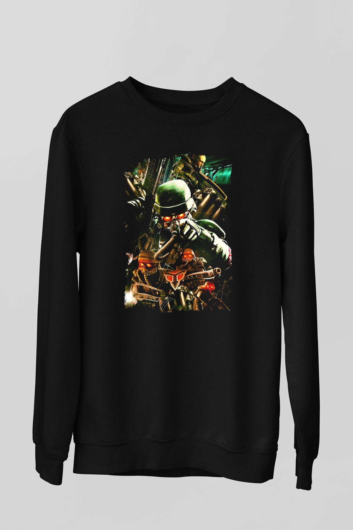 Killzone Siyah Unisex Sweatshirt