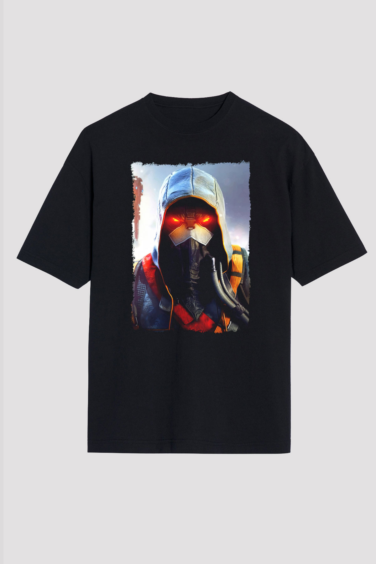 Killzone Siyah Oversize Tişört Oversize T-shirt