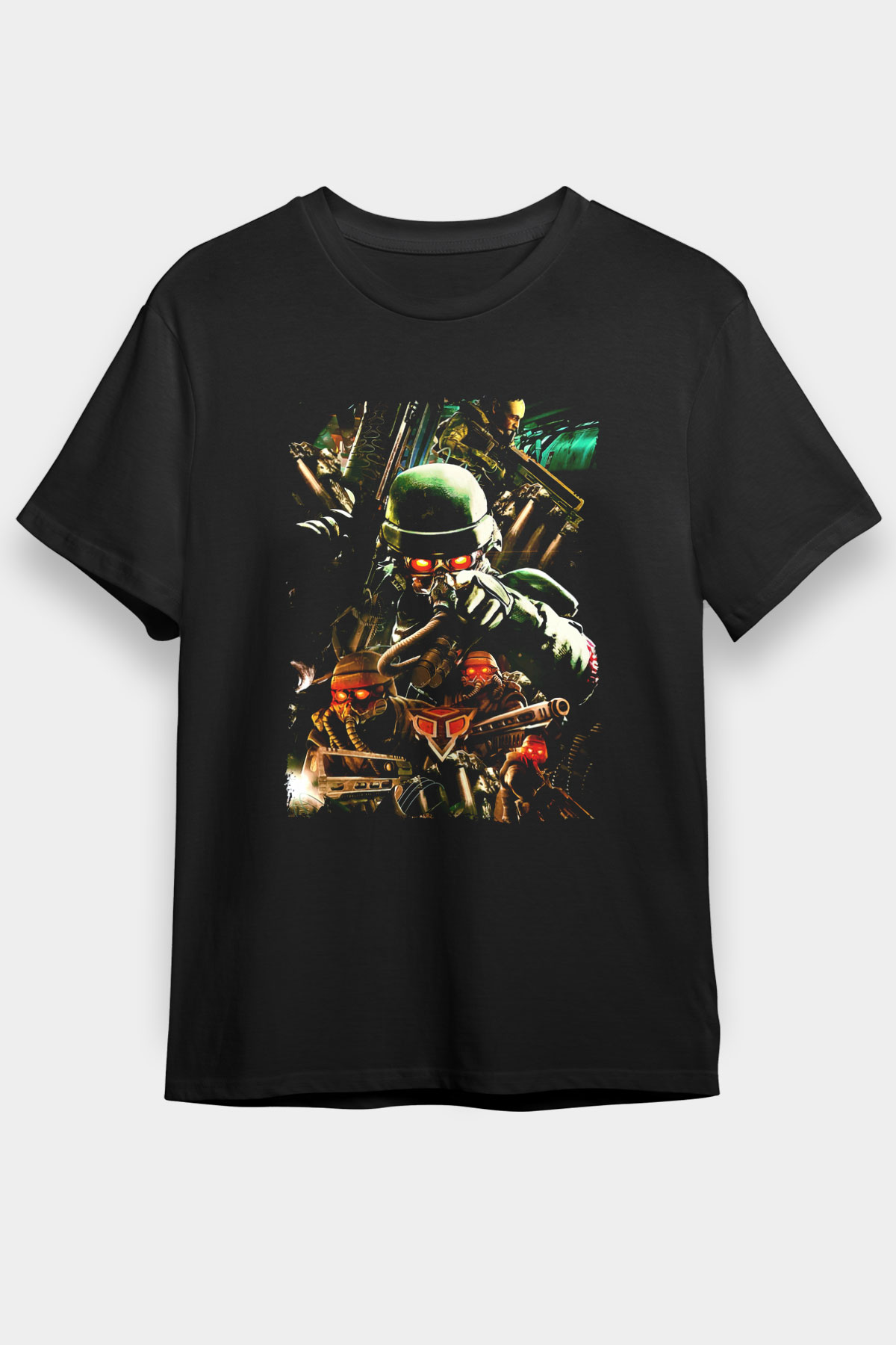 Killzone Siyah Unisex Tişört T-Shirt