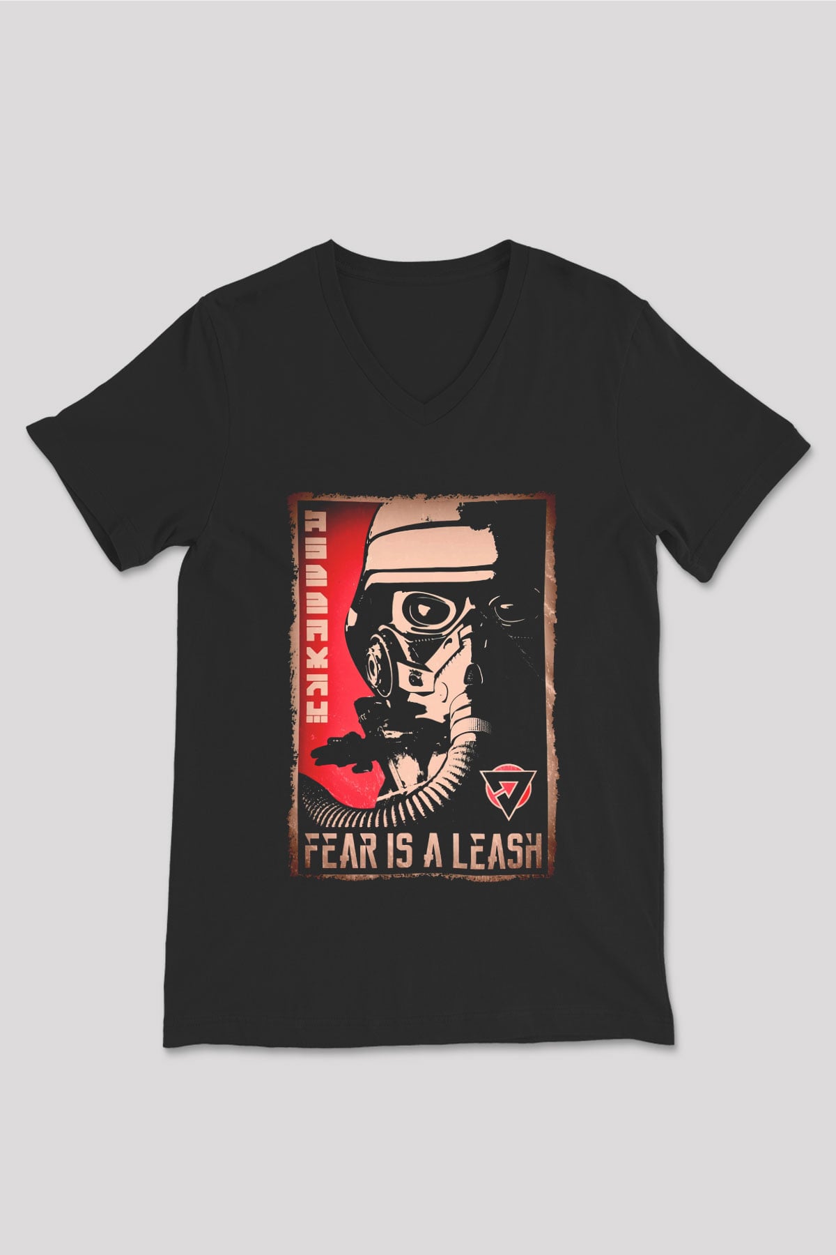 Killzone Siyah Unisex V Yaka Tişört
