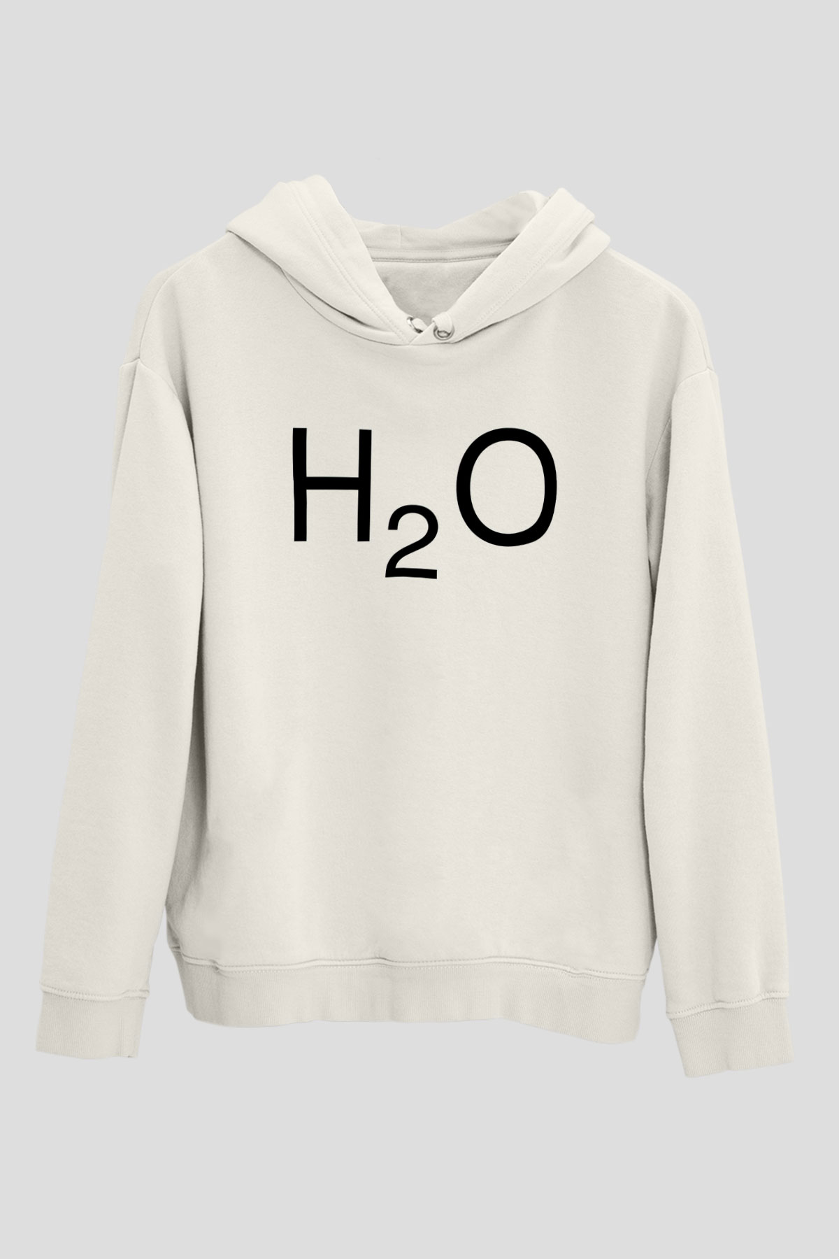 Kimyager Beyaz Unisex Hoodie