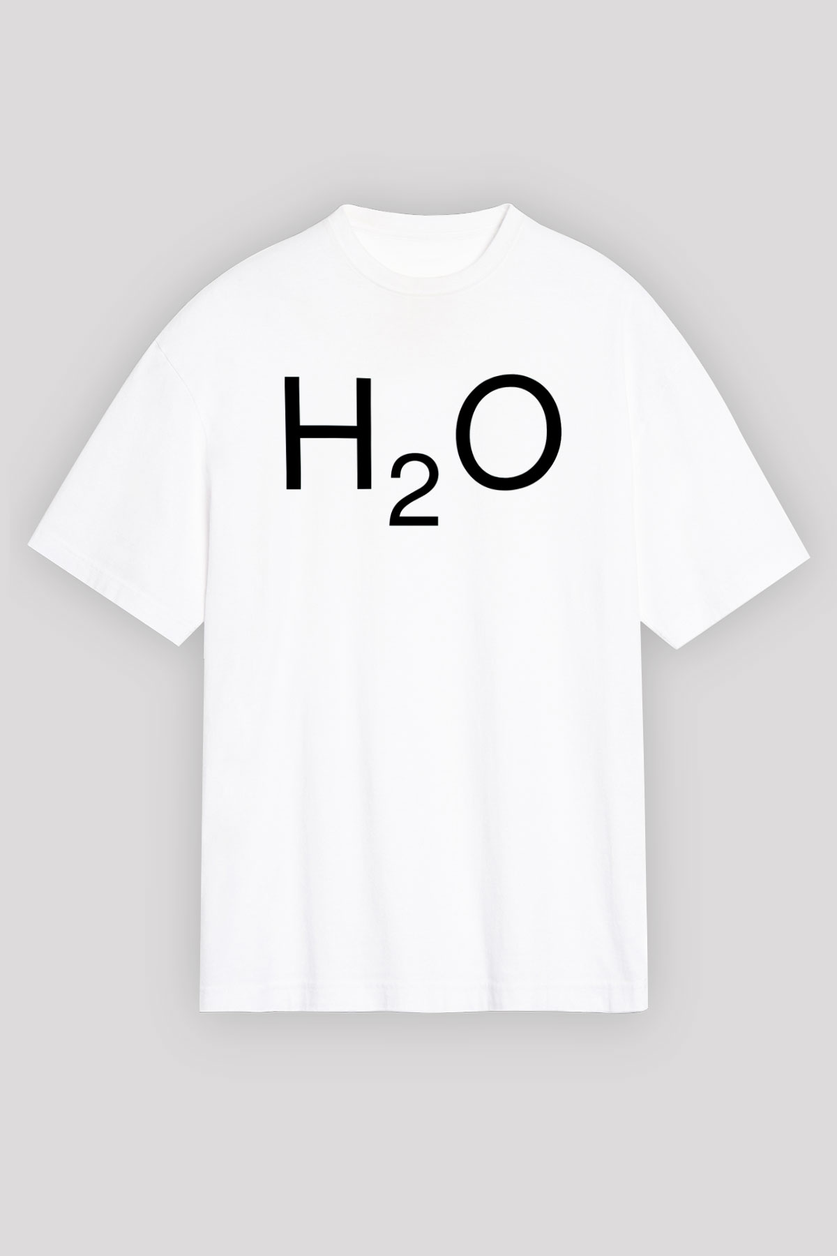 Kimyager Beyaz Unisex Oversize Tişört T-Shirt