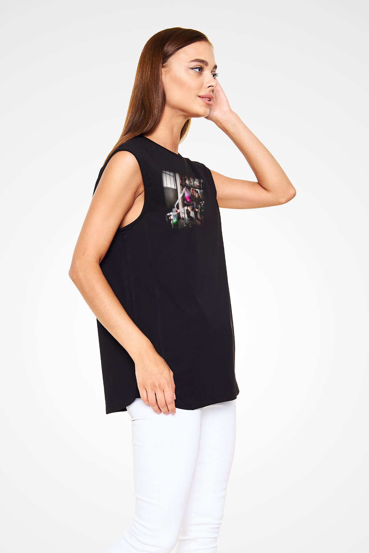 Kimyager Siyah Unisex Kolsuz Tişört