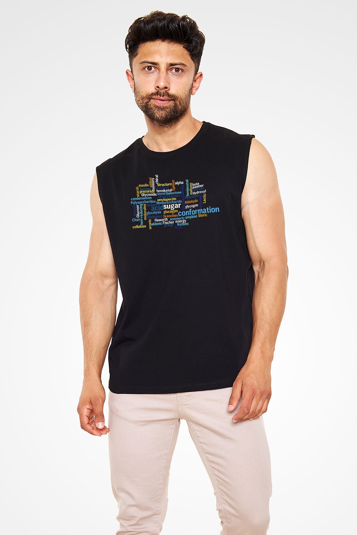Kimyager Siyah Unisex Kolsuz Tişört