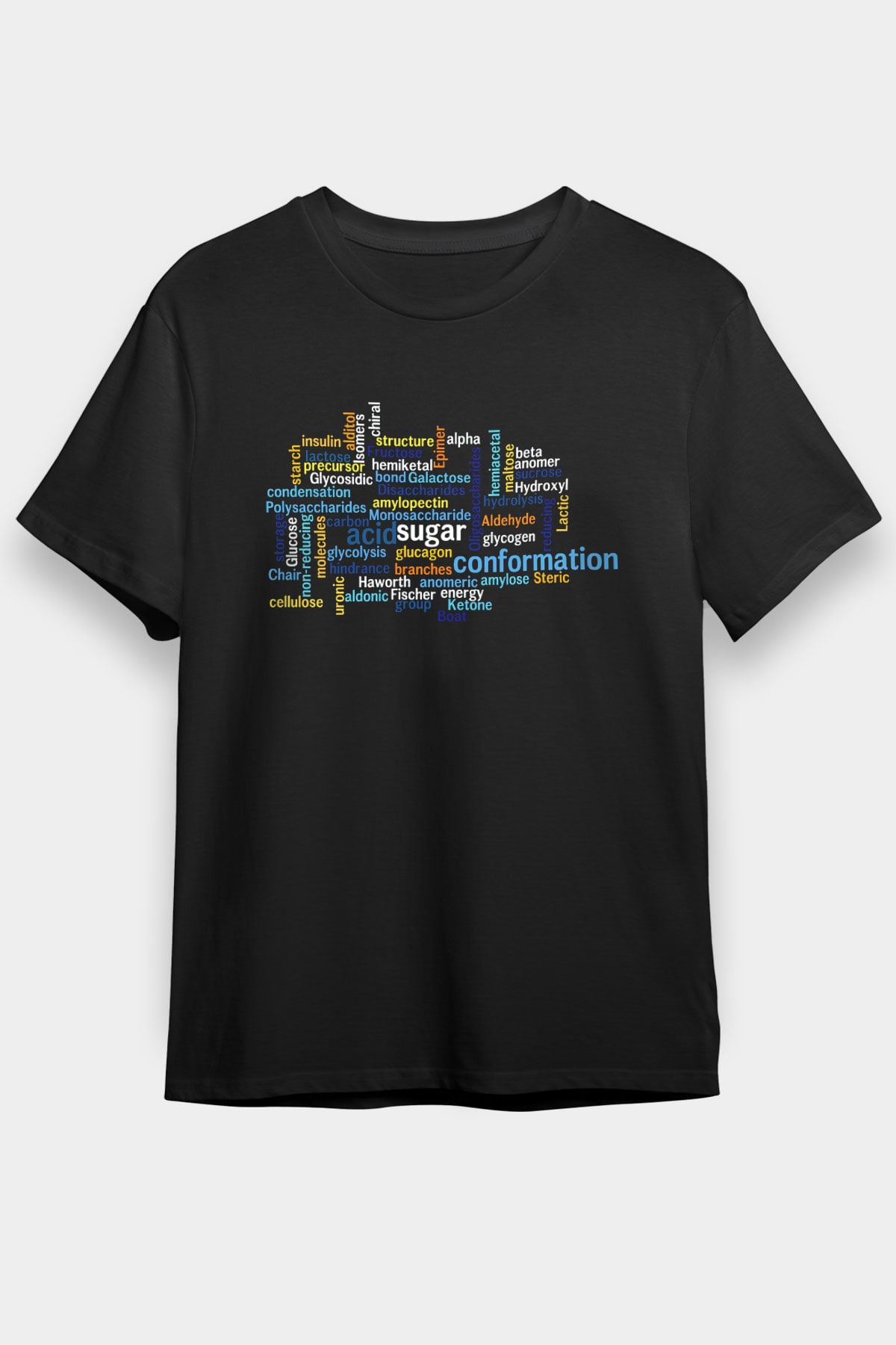 Kimyager Siyah Unisex Tişört T-Shirt - TişörtFabrikası