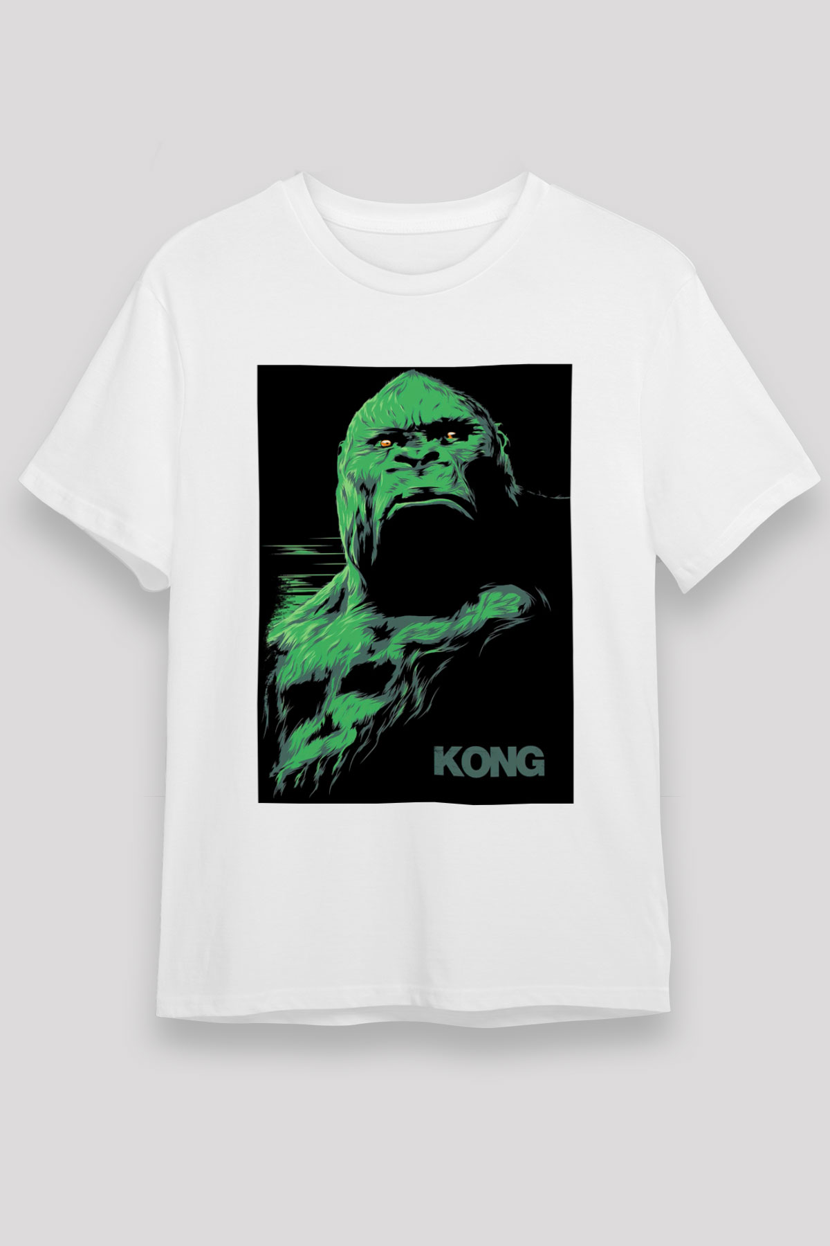 King Kong Siyah Unisex Tişört T-Shirt