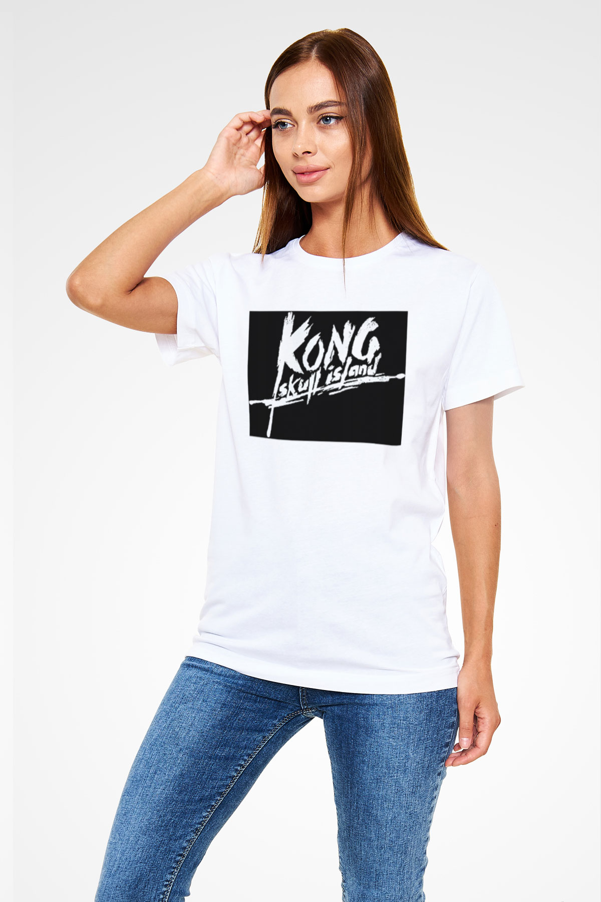King Kong Siyah Unisex Tişört T-Shirt