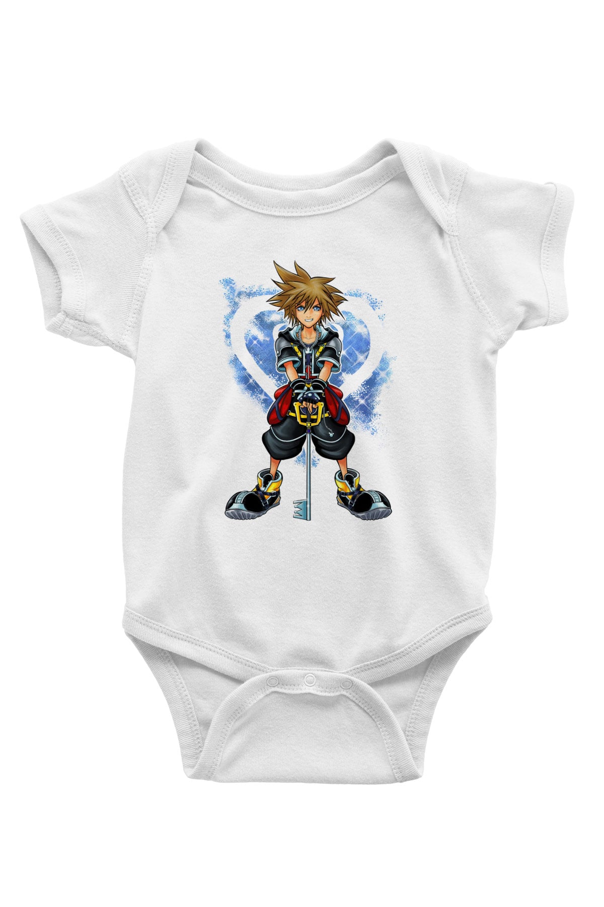 Kingdom Hearts Beyaz Bebek Body - Zıbın