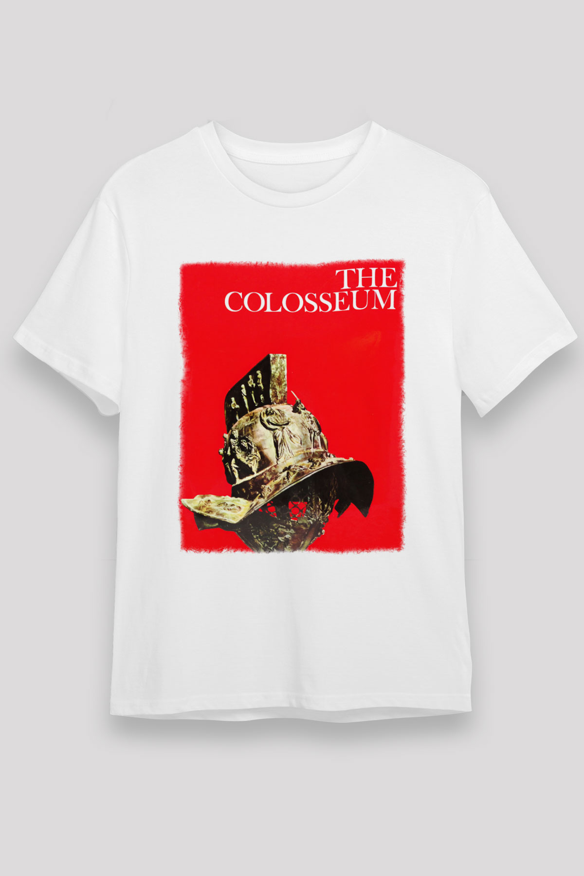 Kolezyum Beyaz Unisex Tişört T-Shirt - TişörtFabrikası